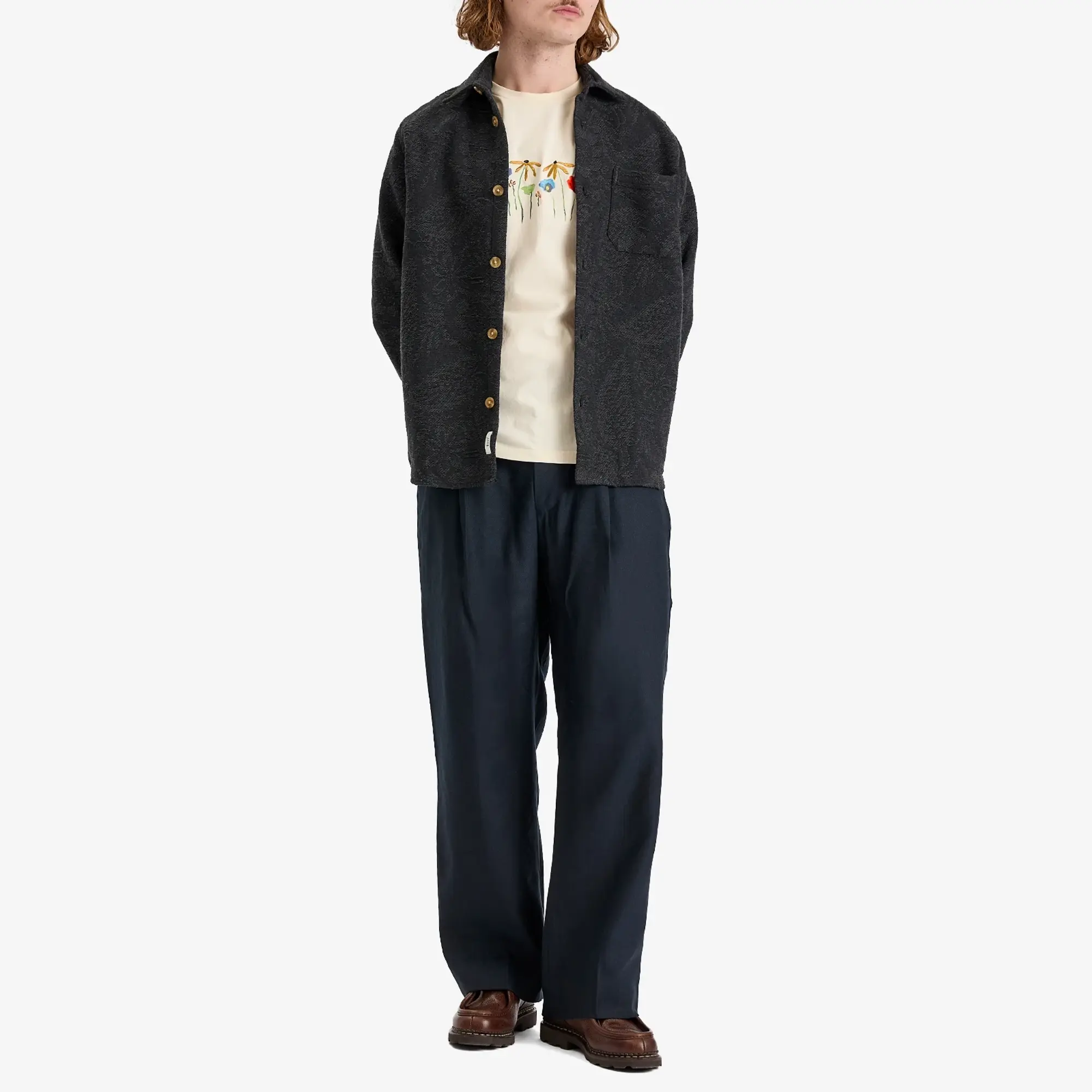 Foret Men's Botanic T-Shirt Cloud
