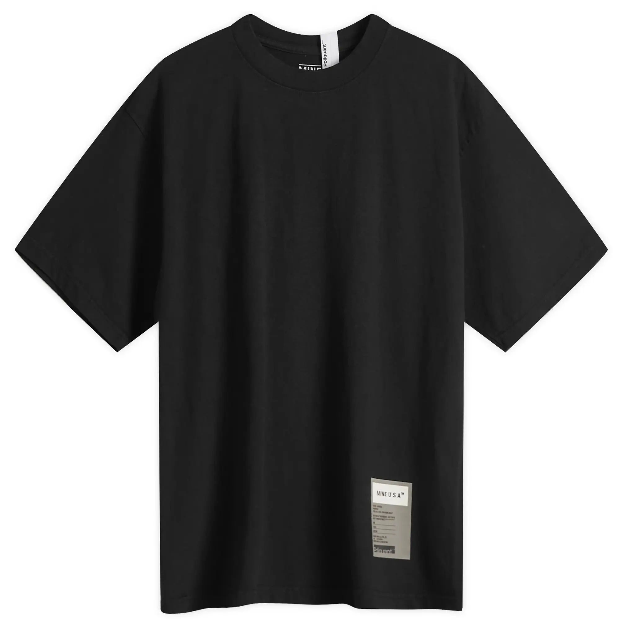 Poliquant Men's Mine T-Shirt Black