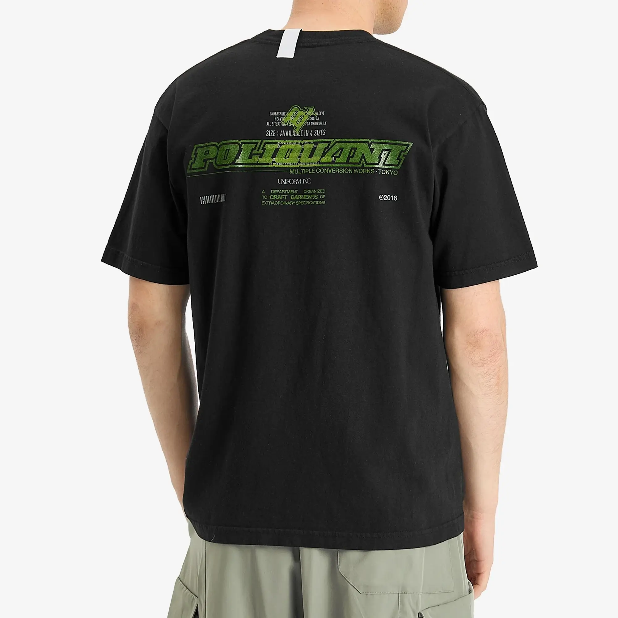 Poliquant Men's Mine T-Shirt Black