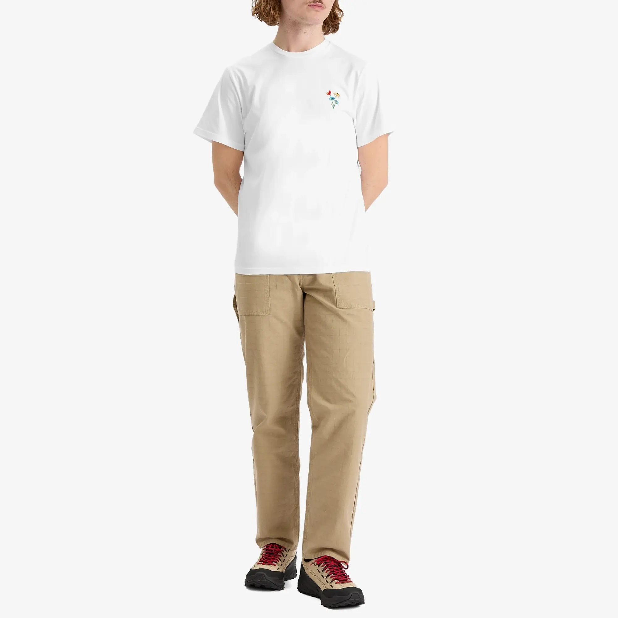 Foret Men's Element T-Shirt White Flower