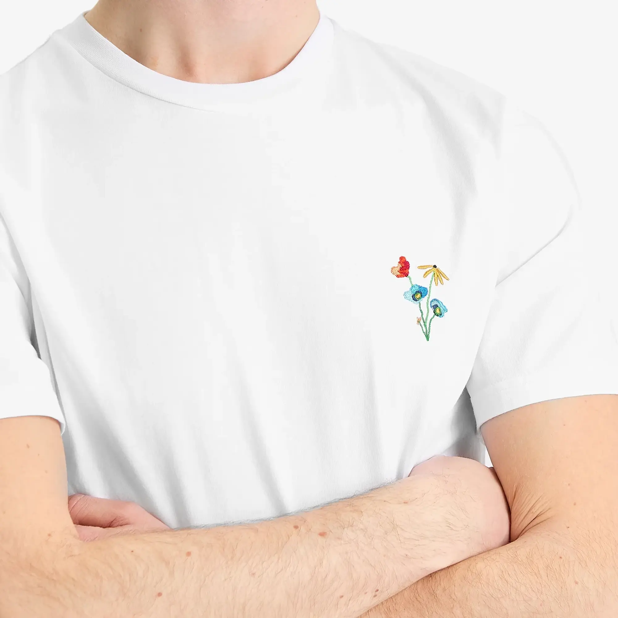 Foret Men's Element T-Shirt White Flower