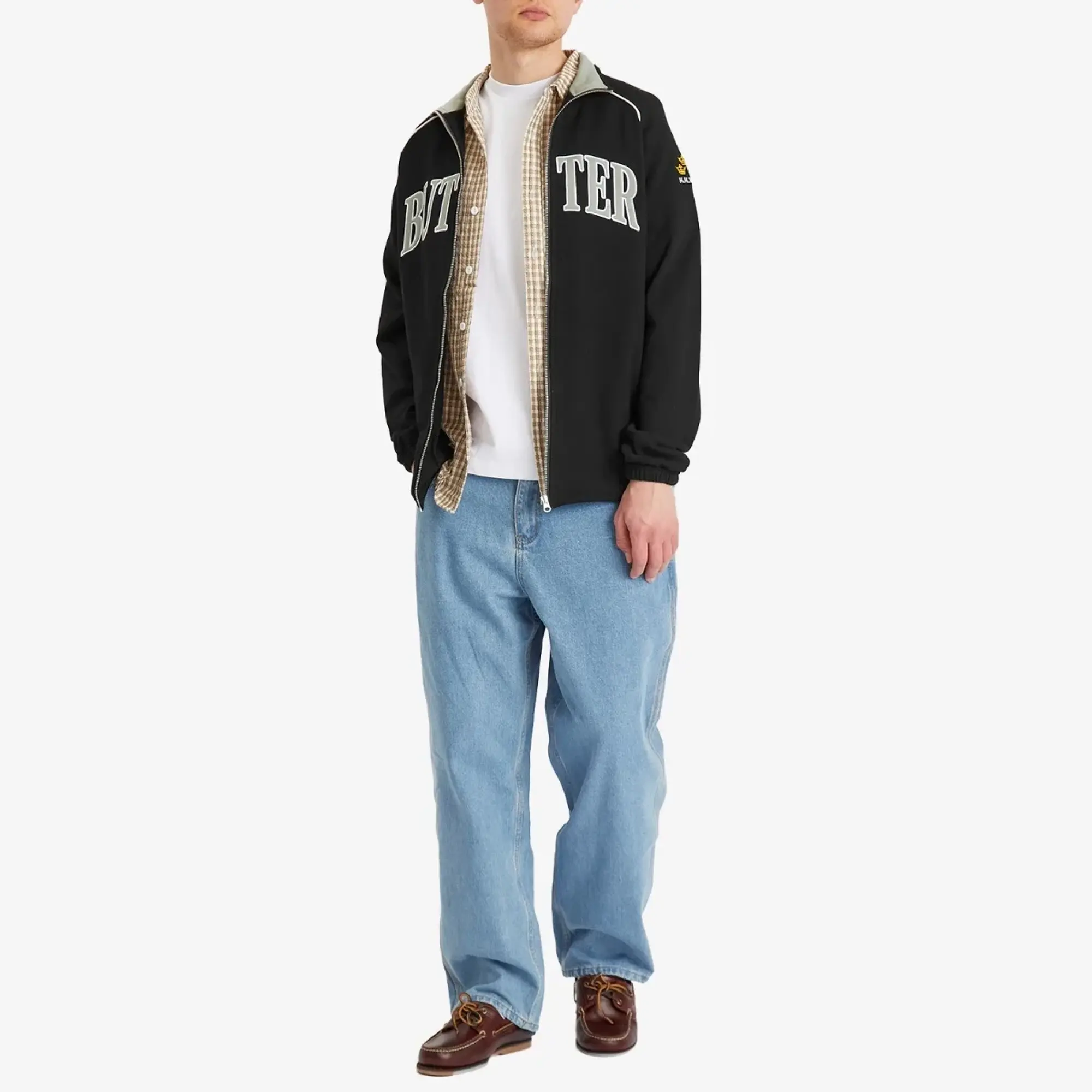 Butter Goods Men's Crown Applique Jacket Black