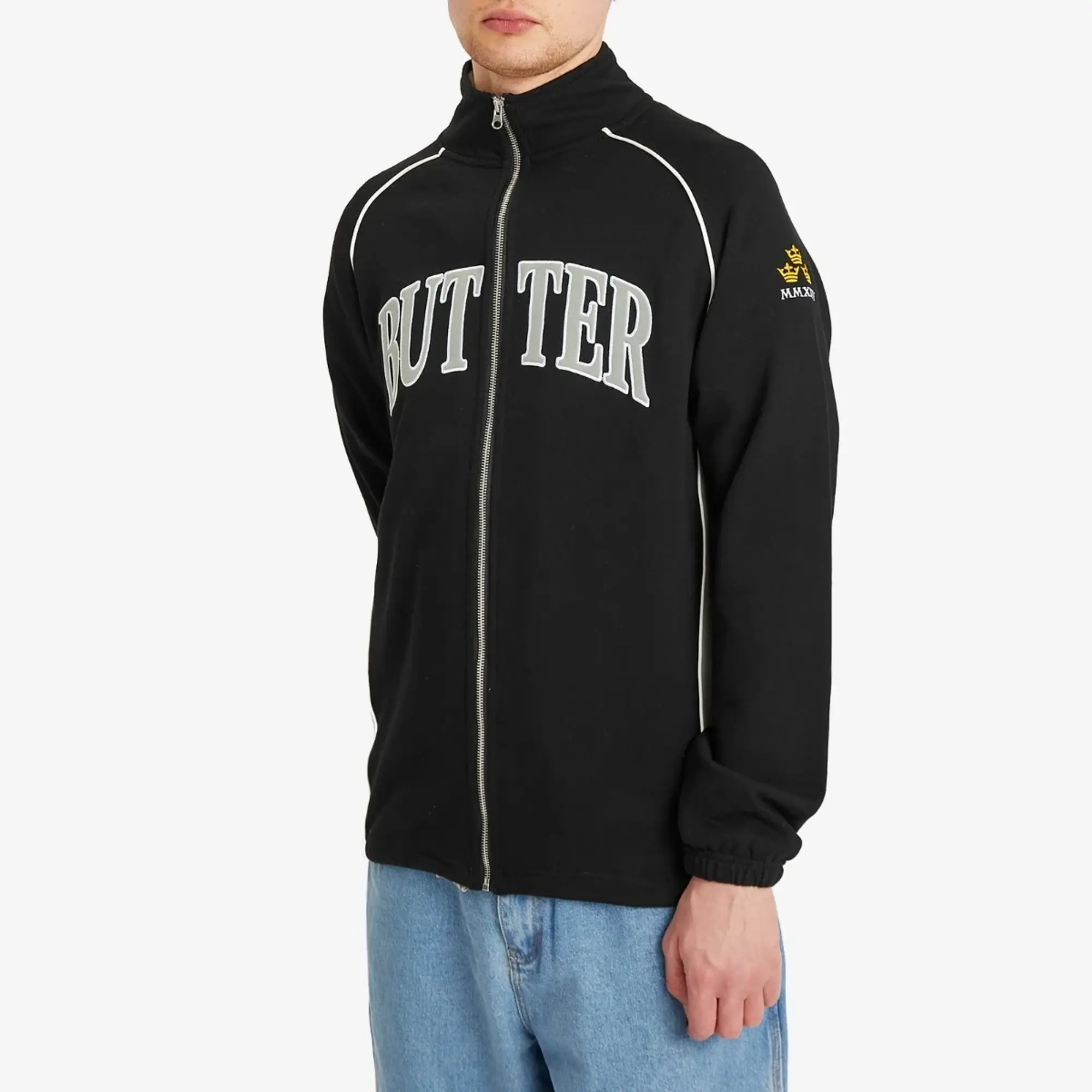 Butter Goods Men's Crown Applique Jacket Black