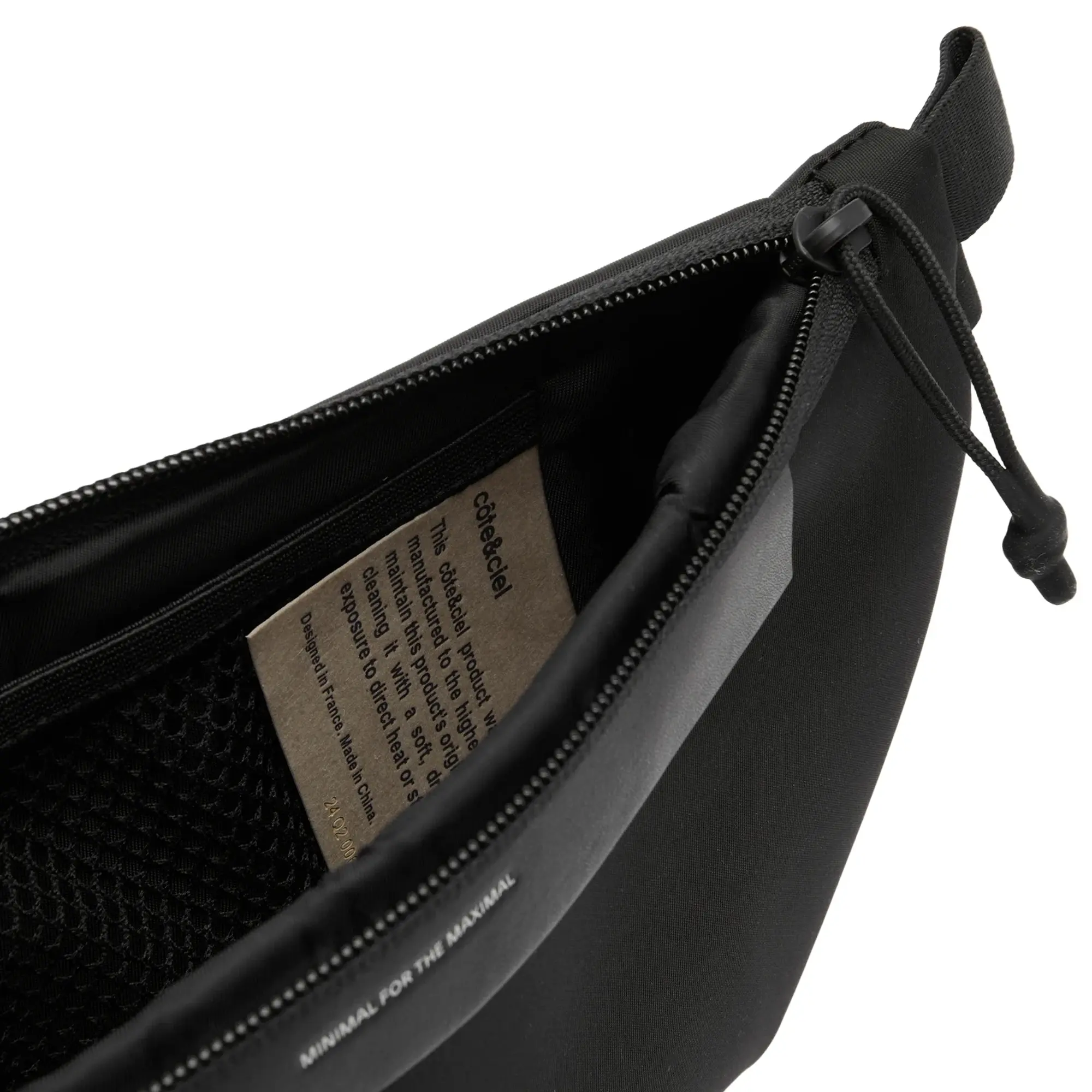 Cote&Ciel Isarau XS Sleek Cross Body Bag Black