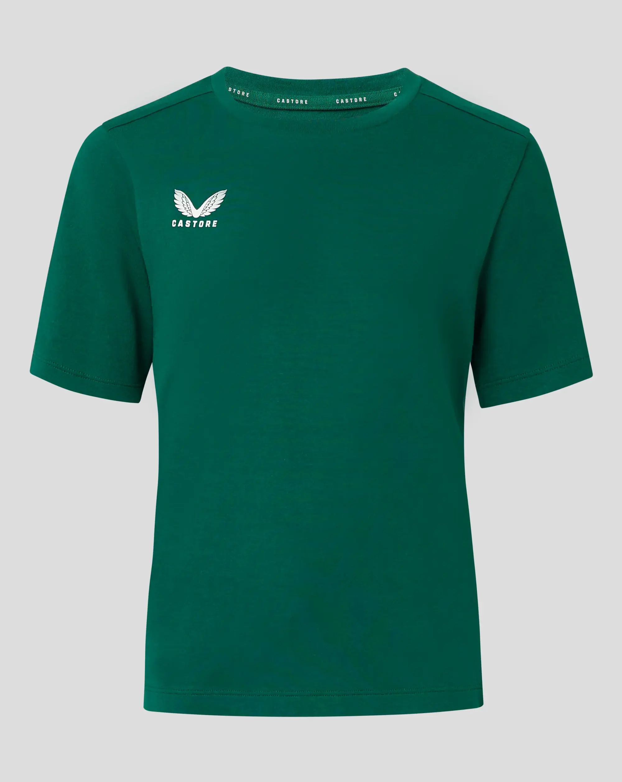 Castore Junior Cotton Leisure Tee - Brilliant White