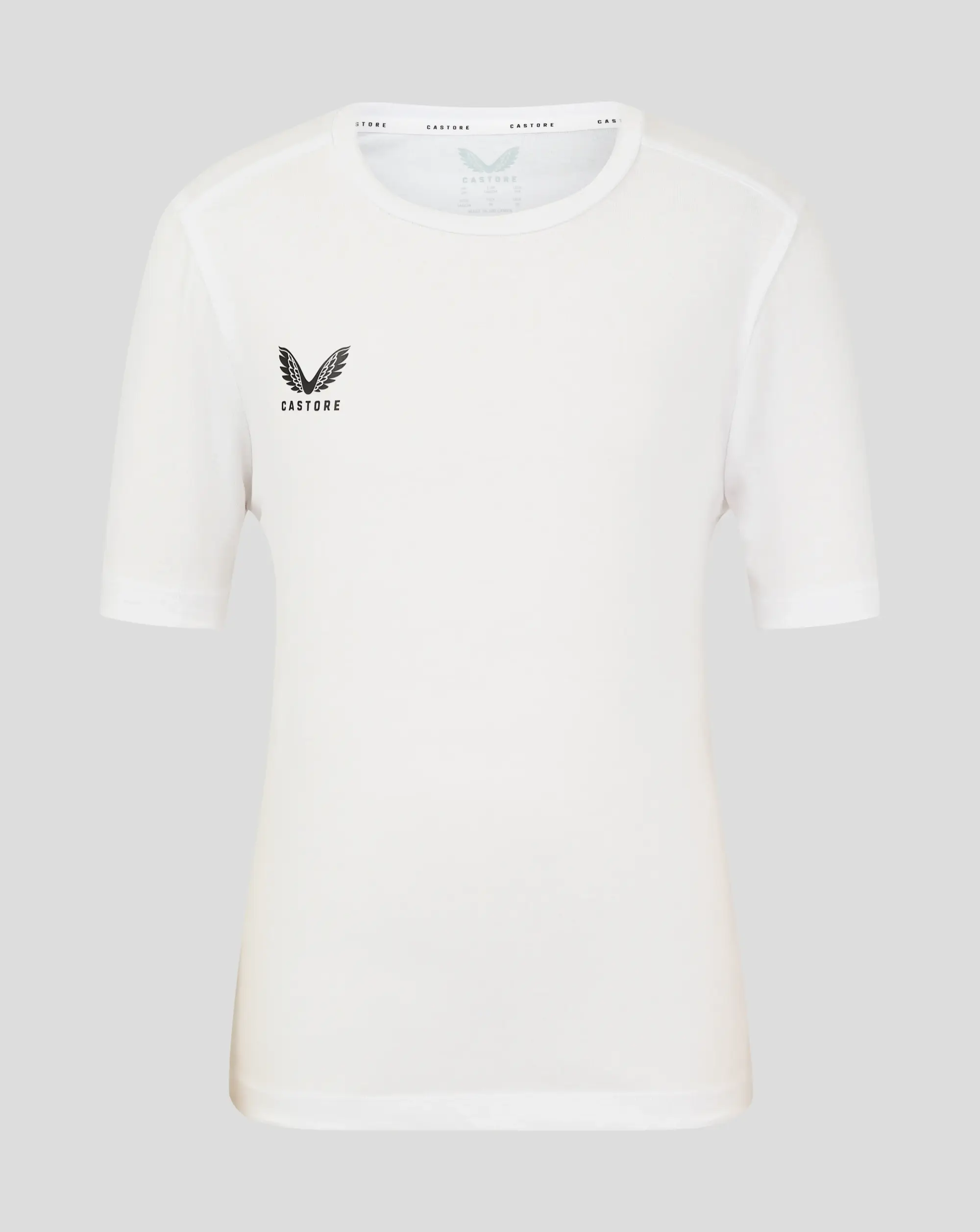 Castore Junior Cotton Leisure Tee - Brilliant White