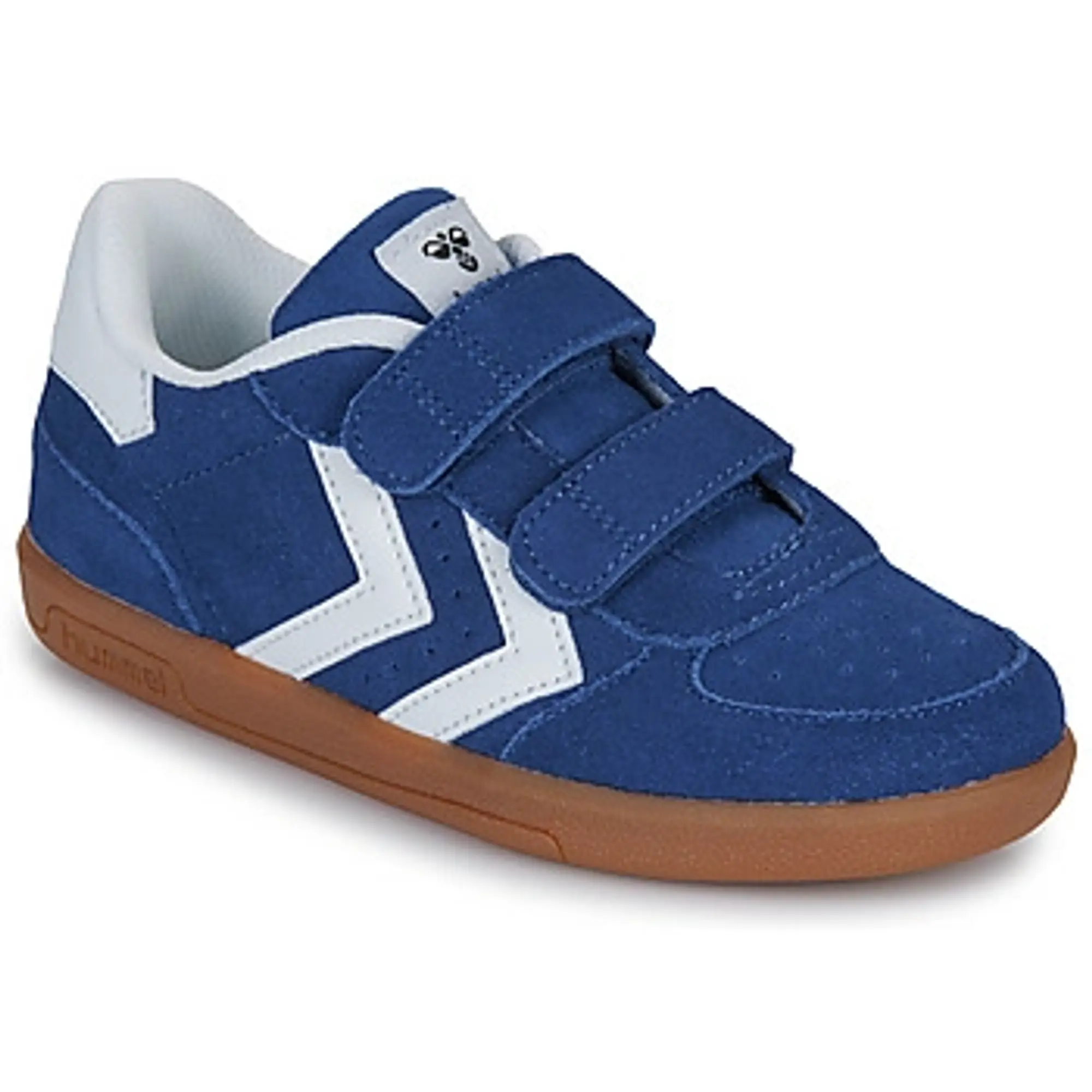 hummel  VICTORY SUEDE II  boys's Children's Shoes (Trainers) in Blue