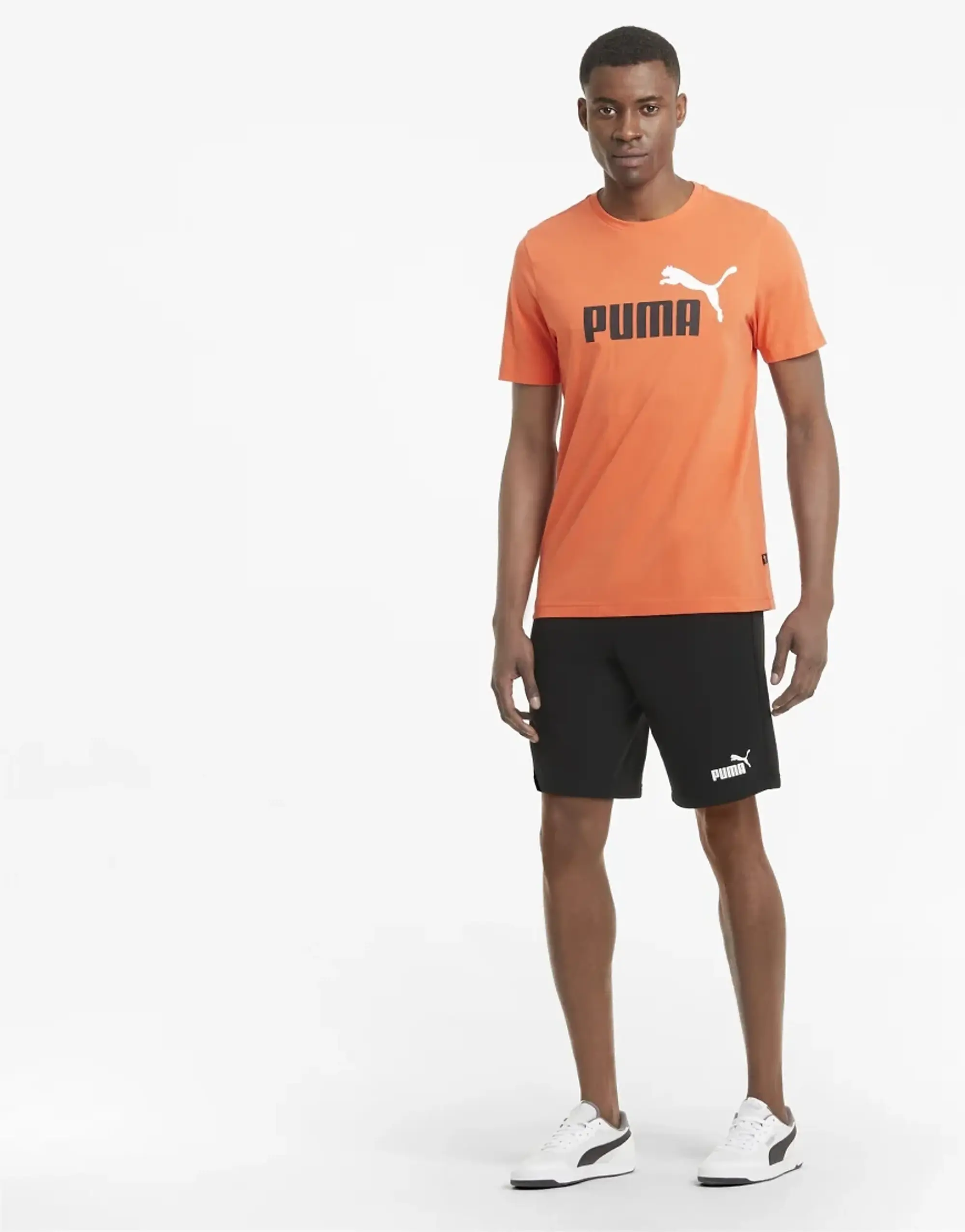 Puma Essentials Shorts In Puma Black