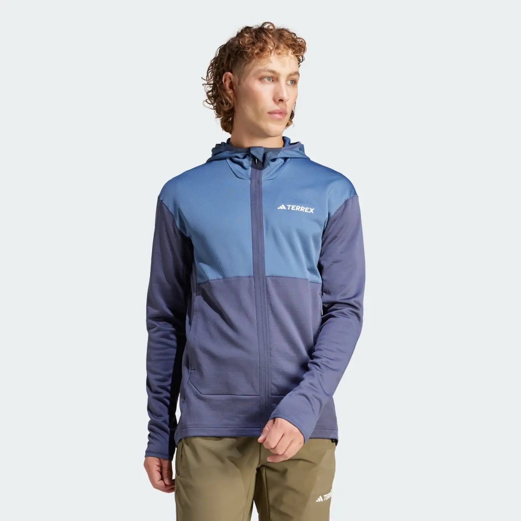 adidas TERREX XPERIOR LIGHT FLEECE HOODED JACKET