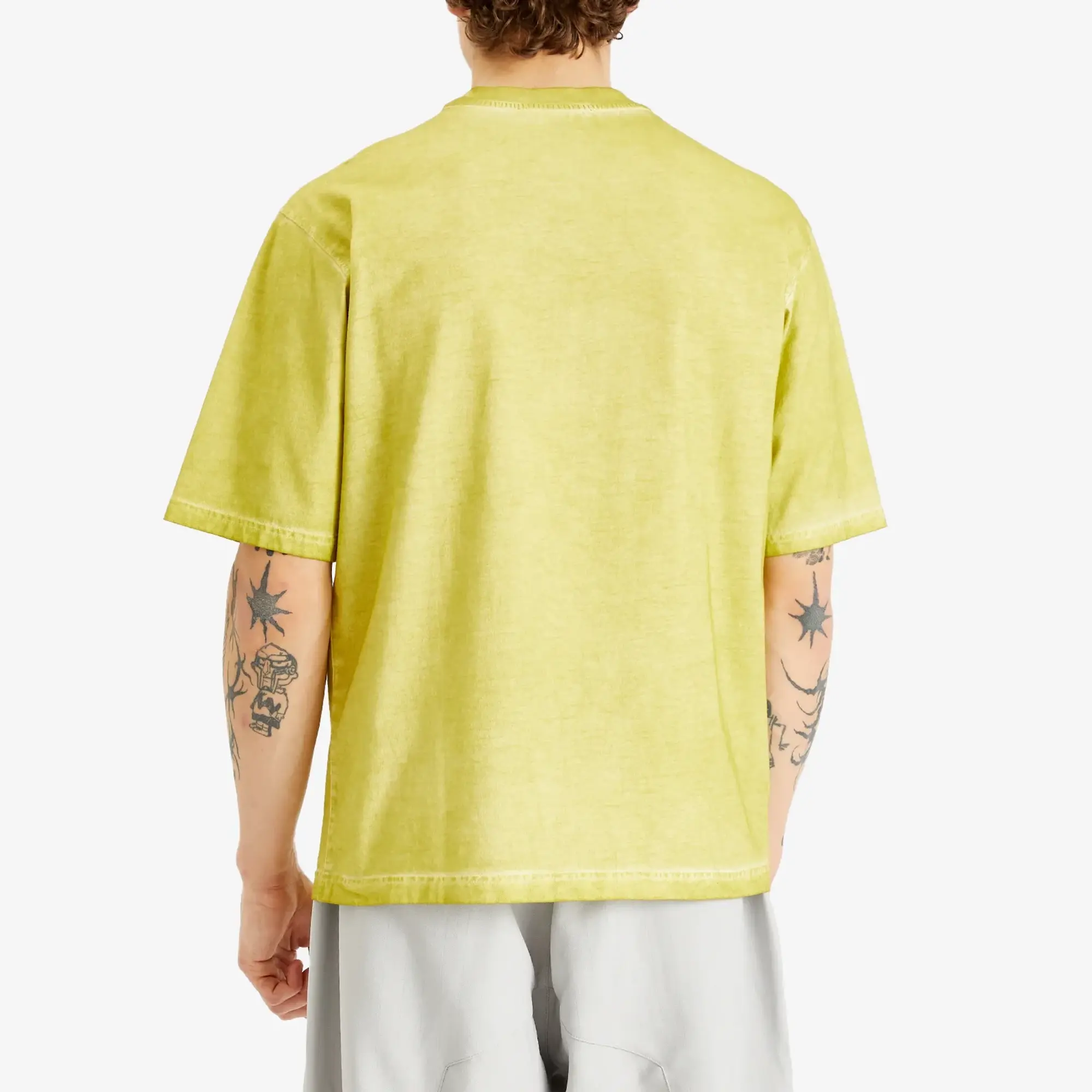 A-COLD-WALL* Men's Frequency T-Shirt Yellow Citronelle