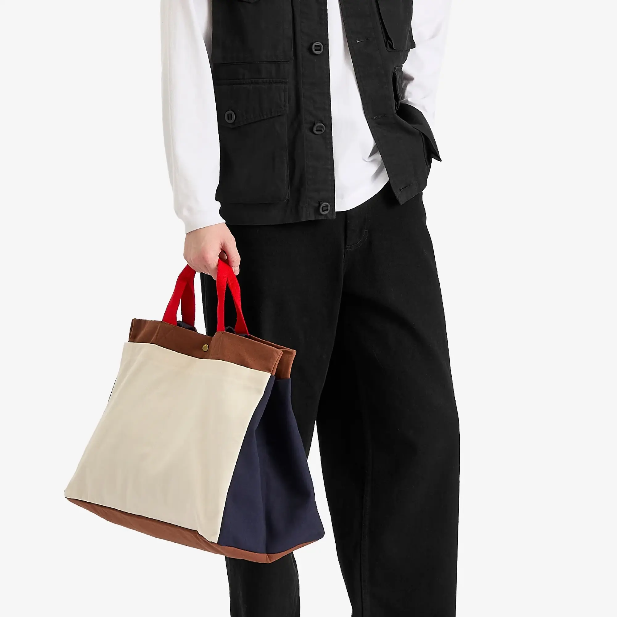 HAY Weekend Bag - Medium Cream Multi