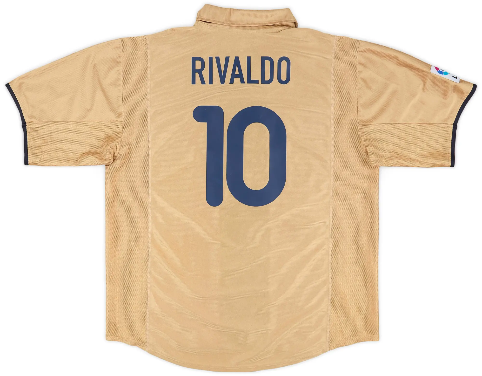 Nike 2001-03 Barcelona Away Shirt Rivaldo #10 - 7/10 - (XL)