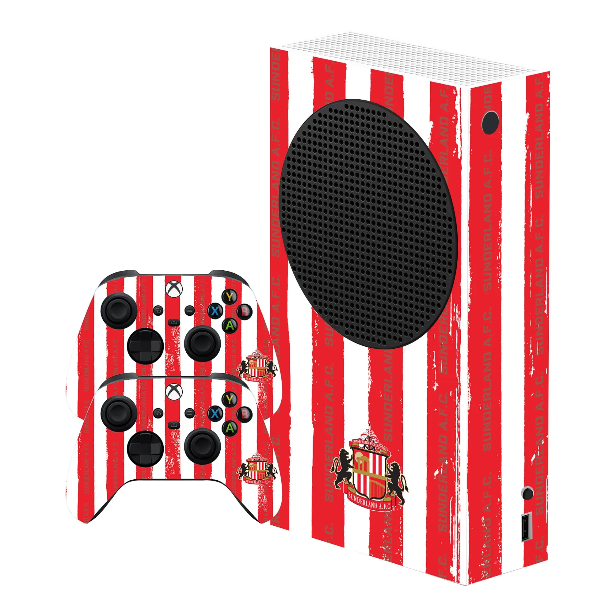 Fanatics Unlabeled Sunderland Xbox Series S Games Controller Skin Set