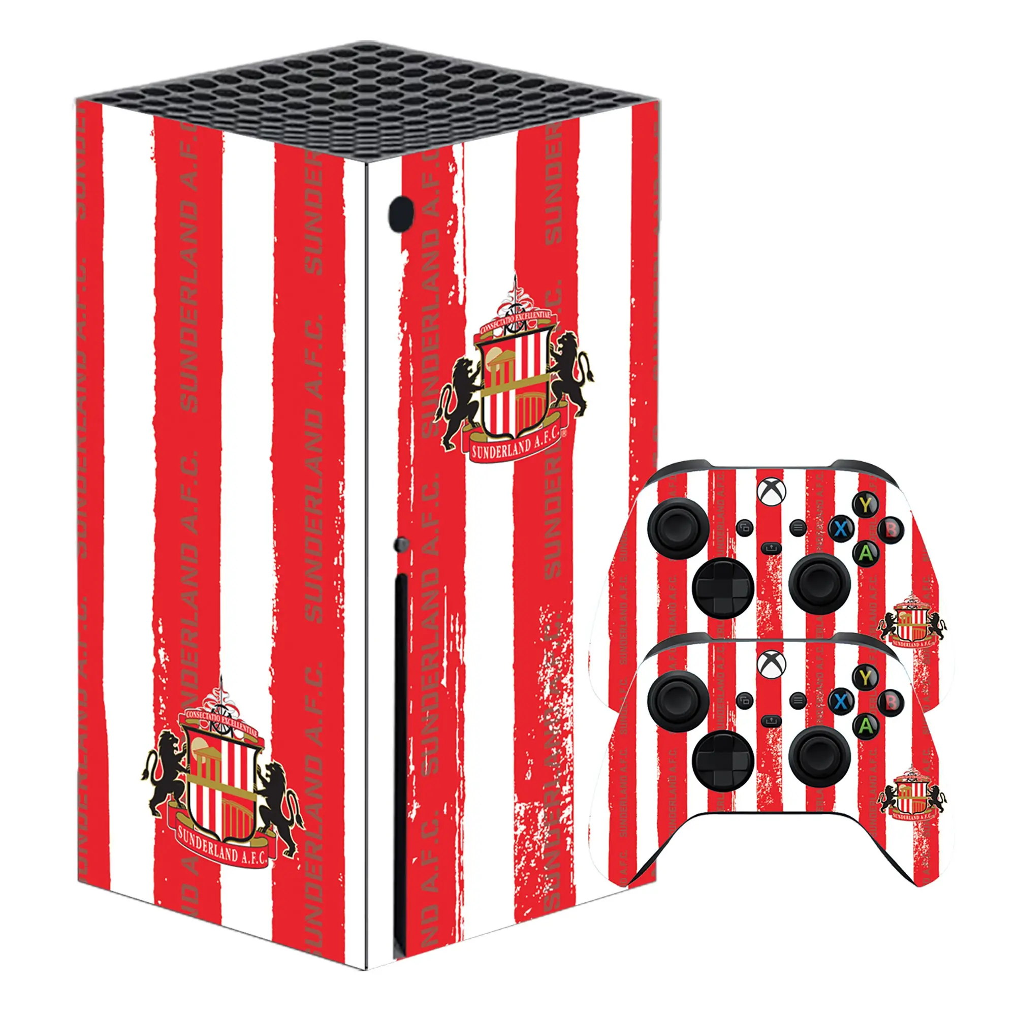 Fanatics Unlabeled Sunderland Xbox Series X Games Controller Skin Set