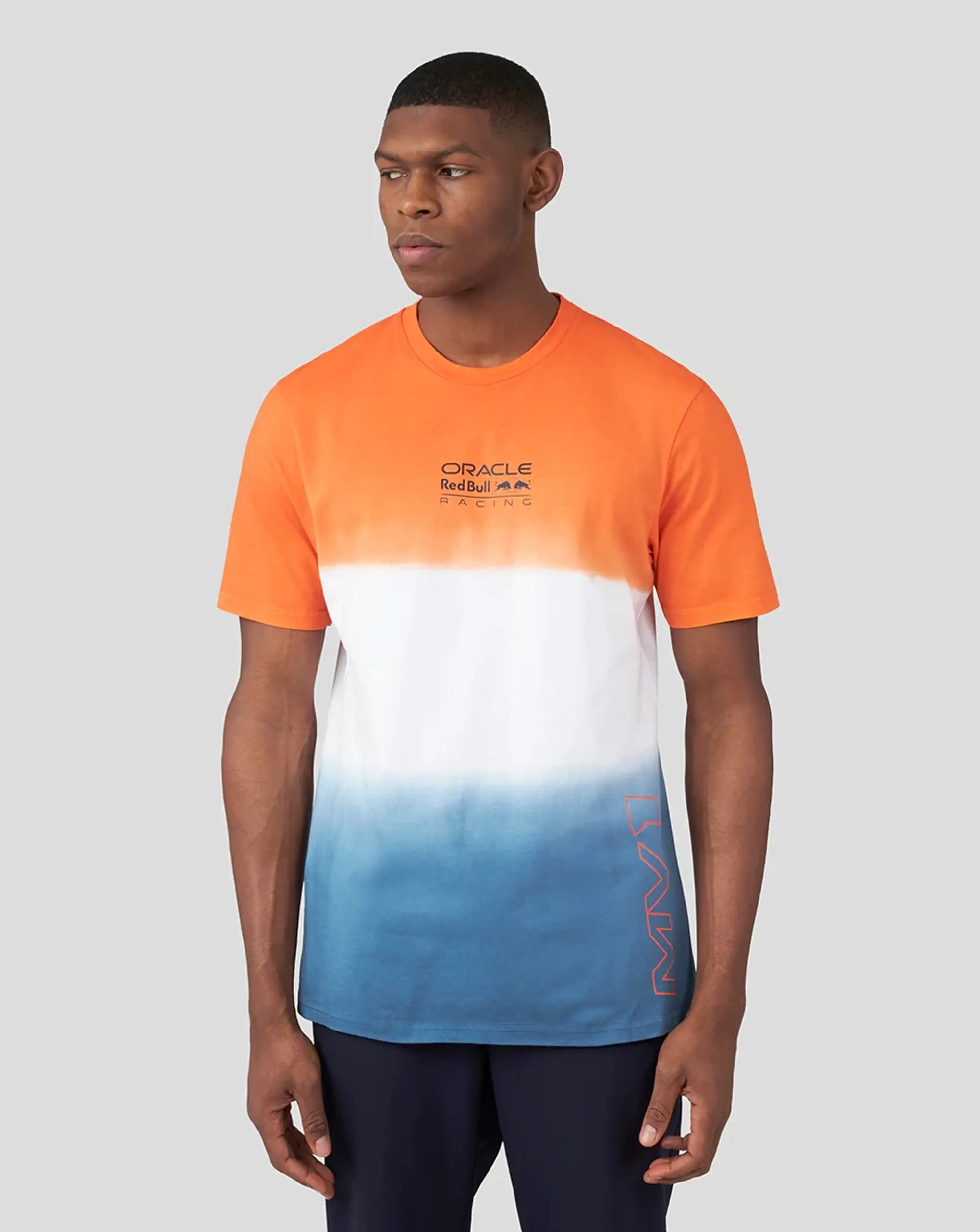 Castore Oracle Red Bull Racing Unisex Driver Max Verstappen T-shirt - Exotic Orange