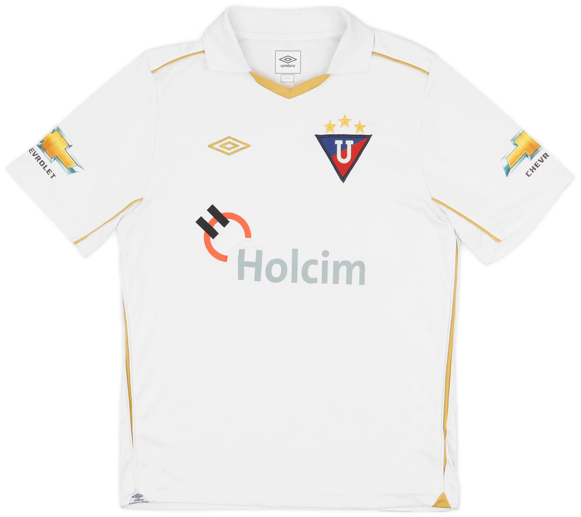 Umbro Deportivo Quito Mens SS Home Shirt 2010/11