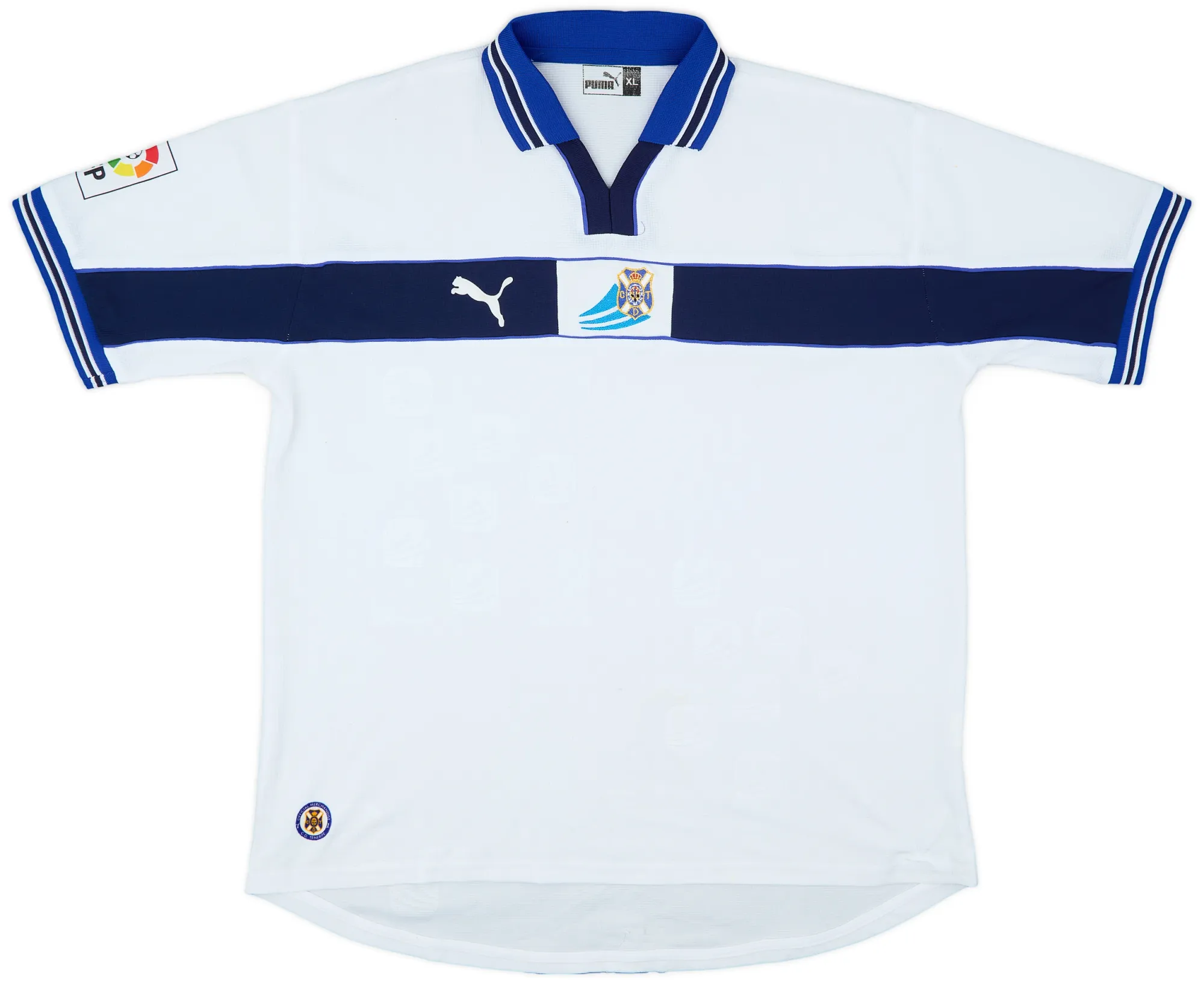 Puma Tenerife Mens SS Home Shirt 1999/00