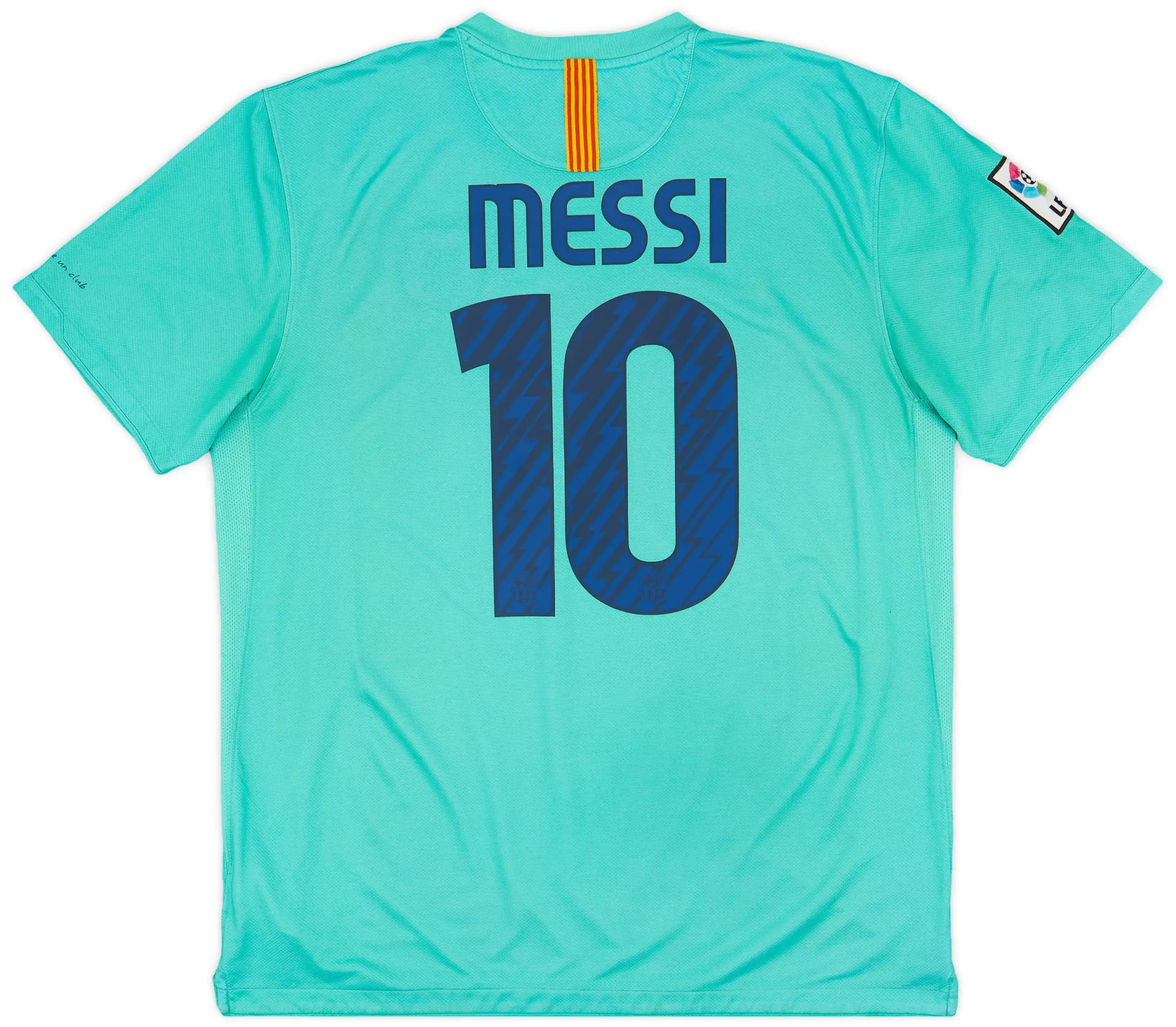 Nike 2010-11 Barcelona Away Shirt Messi #10 - 6/10 - (XL)