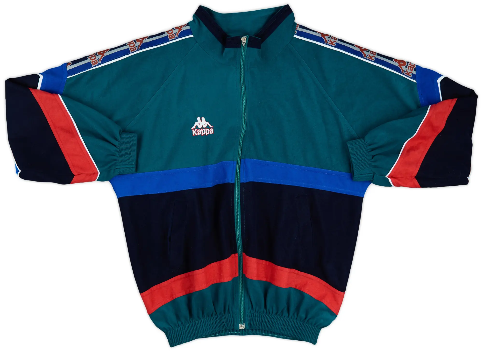 1995-97 Barcelona Kappa Track Jacket - 9/10 - (XL)