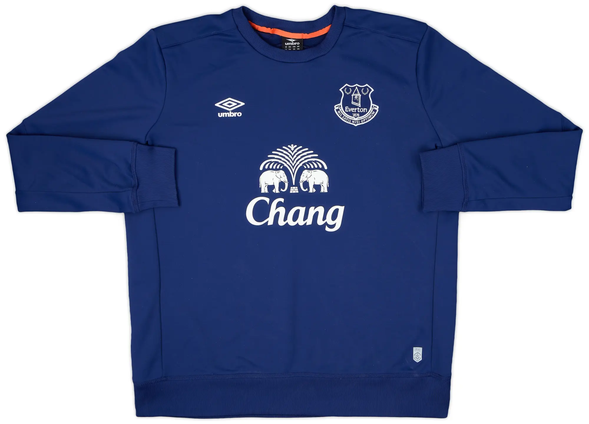 2015-16 Everton Umbro Sweat Top - 8/10 - (XXL)