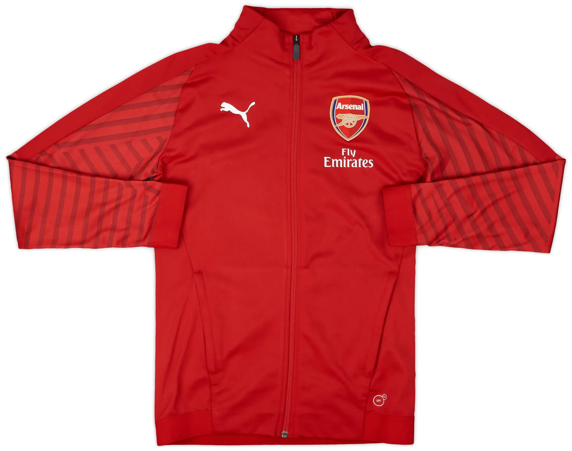 2017-18 Arsenal Puma Track Jacket - 9/10 - (XS)