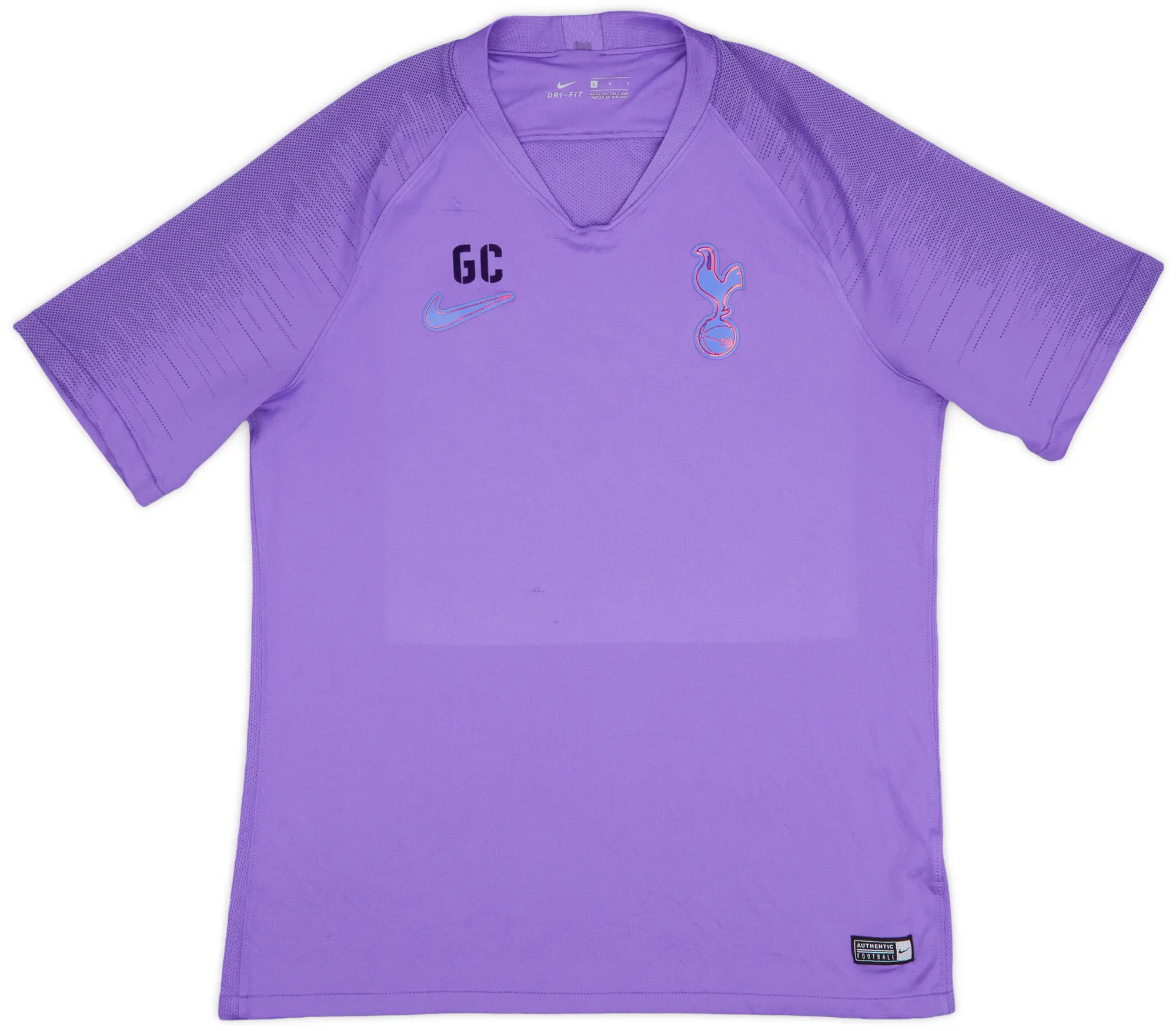 2019-20 Tottenham Staff Issue Nike Training Shirt GC - 7/10 - (L)
