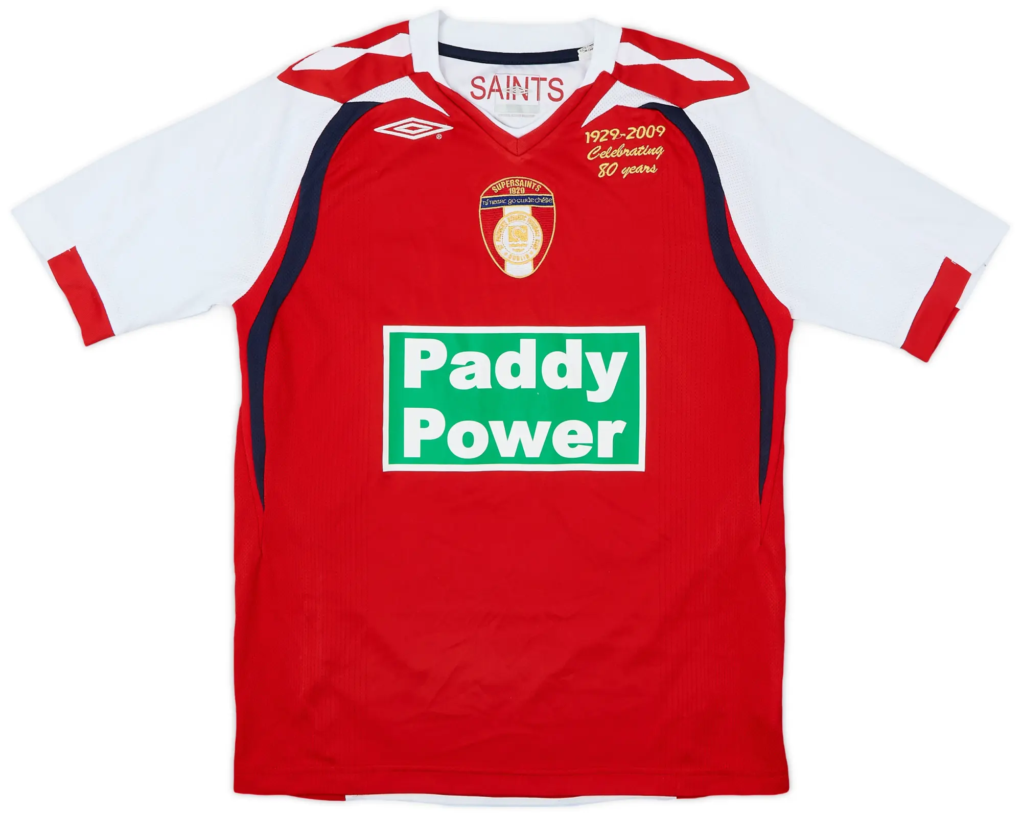 Umbro 2008-09 St Patrick's Athletic Home Shirt - 10/10 - (M.Boys)