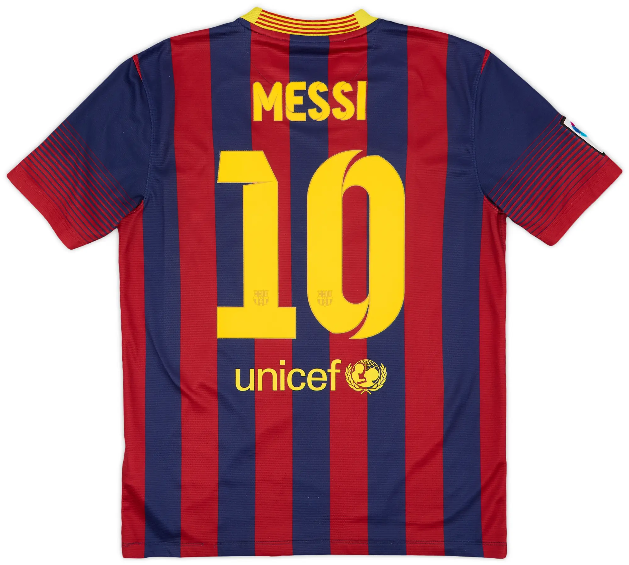 Nike 2013-14 Barcelona Home Shirt Messi #10 - 7/10 - (M)