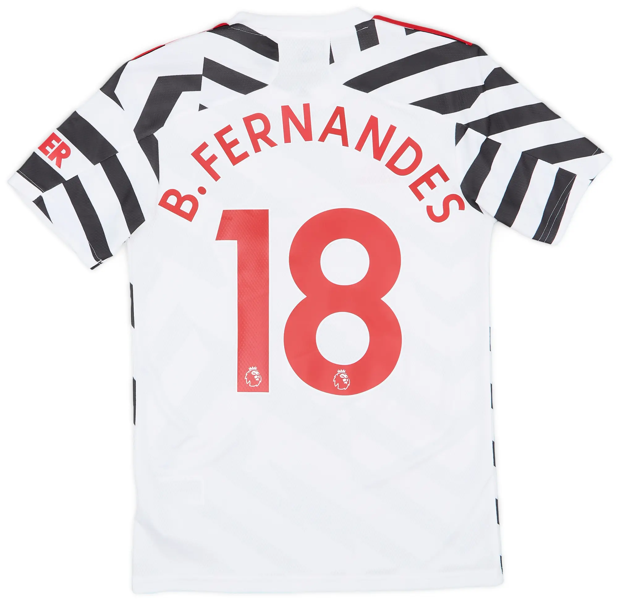 adidas 2020-21 Manchester United Third Shirt B.Fernandes #18 - 7/10 - (XS)