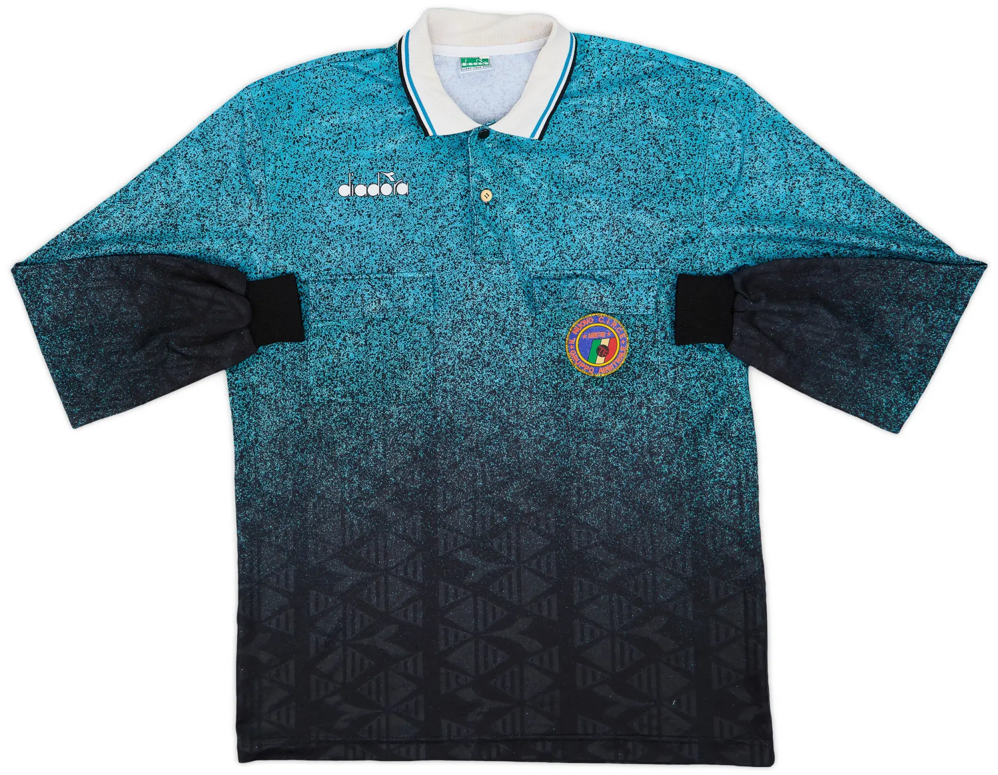 1990s Italy Diadora Referee L/S Shirt - 7/10 - (XL)