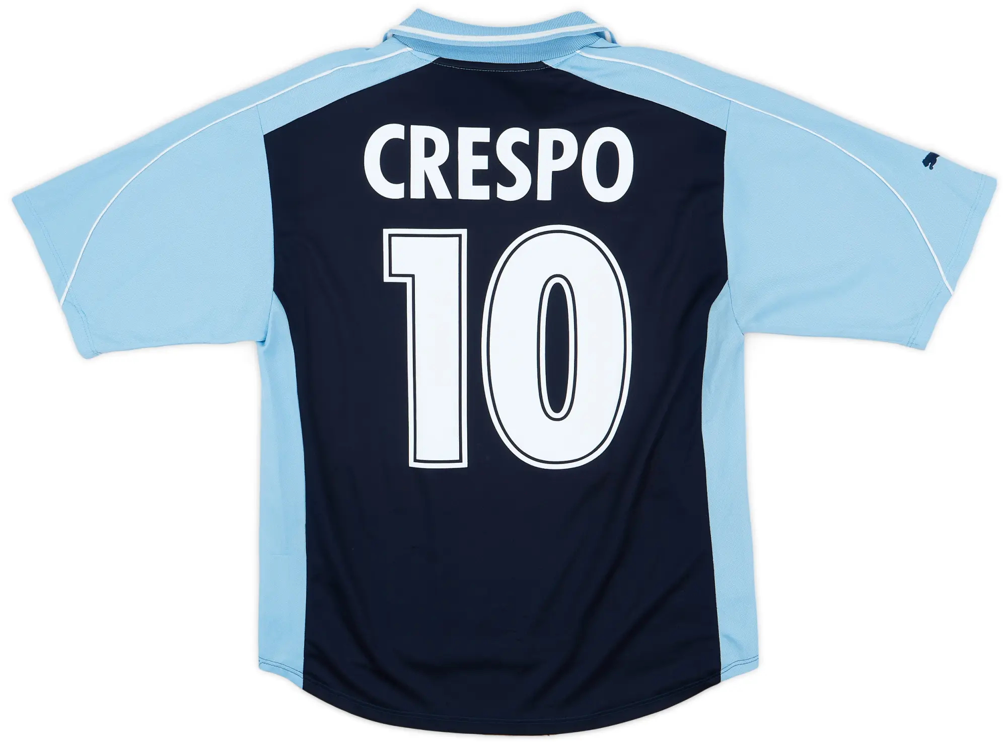 Puma 2001-02 Lazio European Away Shirt Crespo #10 - 6/10 - (M)
