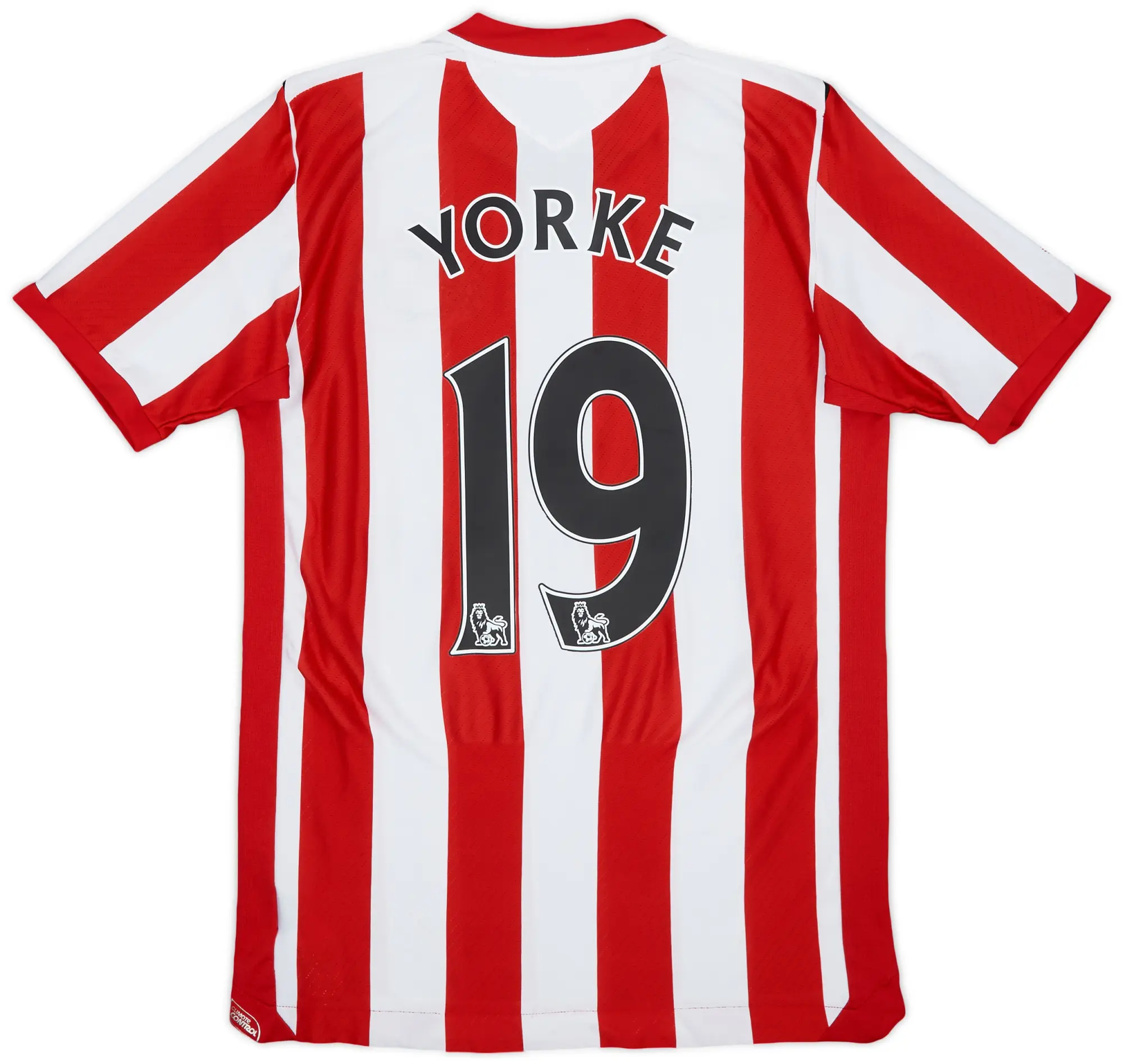 Umbro 2008-09 Sunderland Home Shirt Yorke #19 - 8/10 - (S)