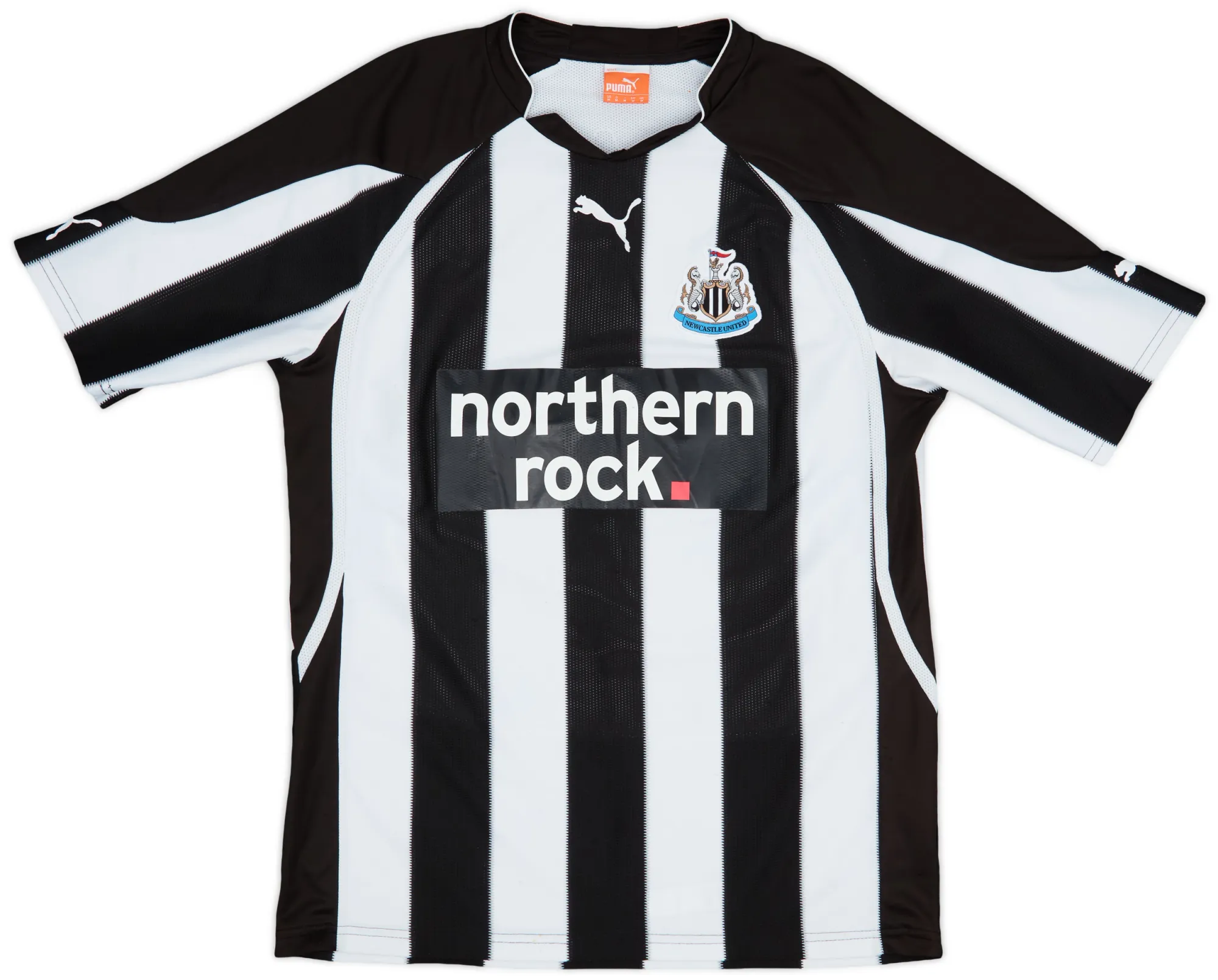 Puma Newcastle United シャツ 黒白 2010 Puma Newcastle United シャツ 黒白 2010 2010-11 Newcastle Home L/S