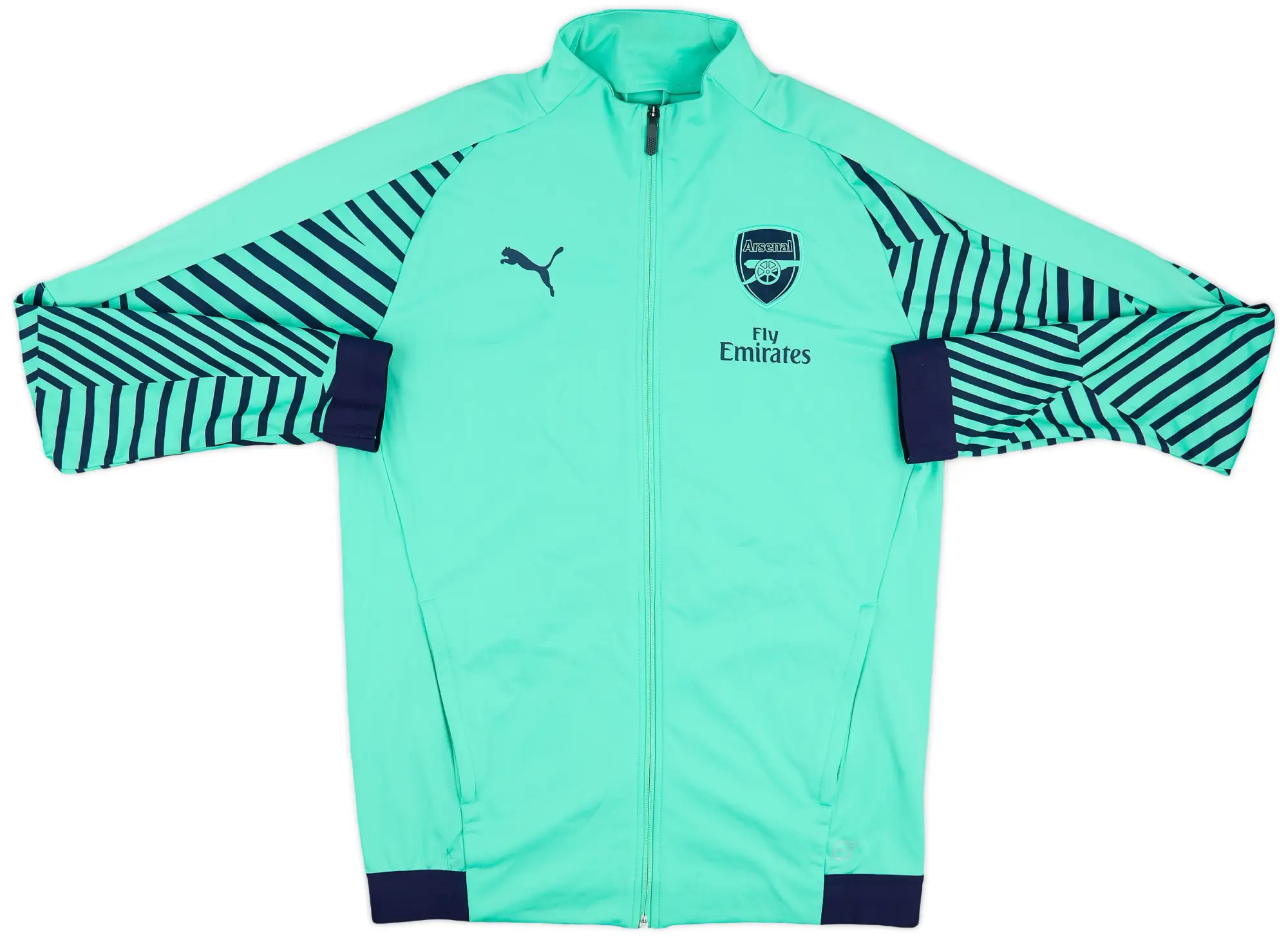 2018-19 Arsenal Puma Track Jacket - 6/10 - (L)