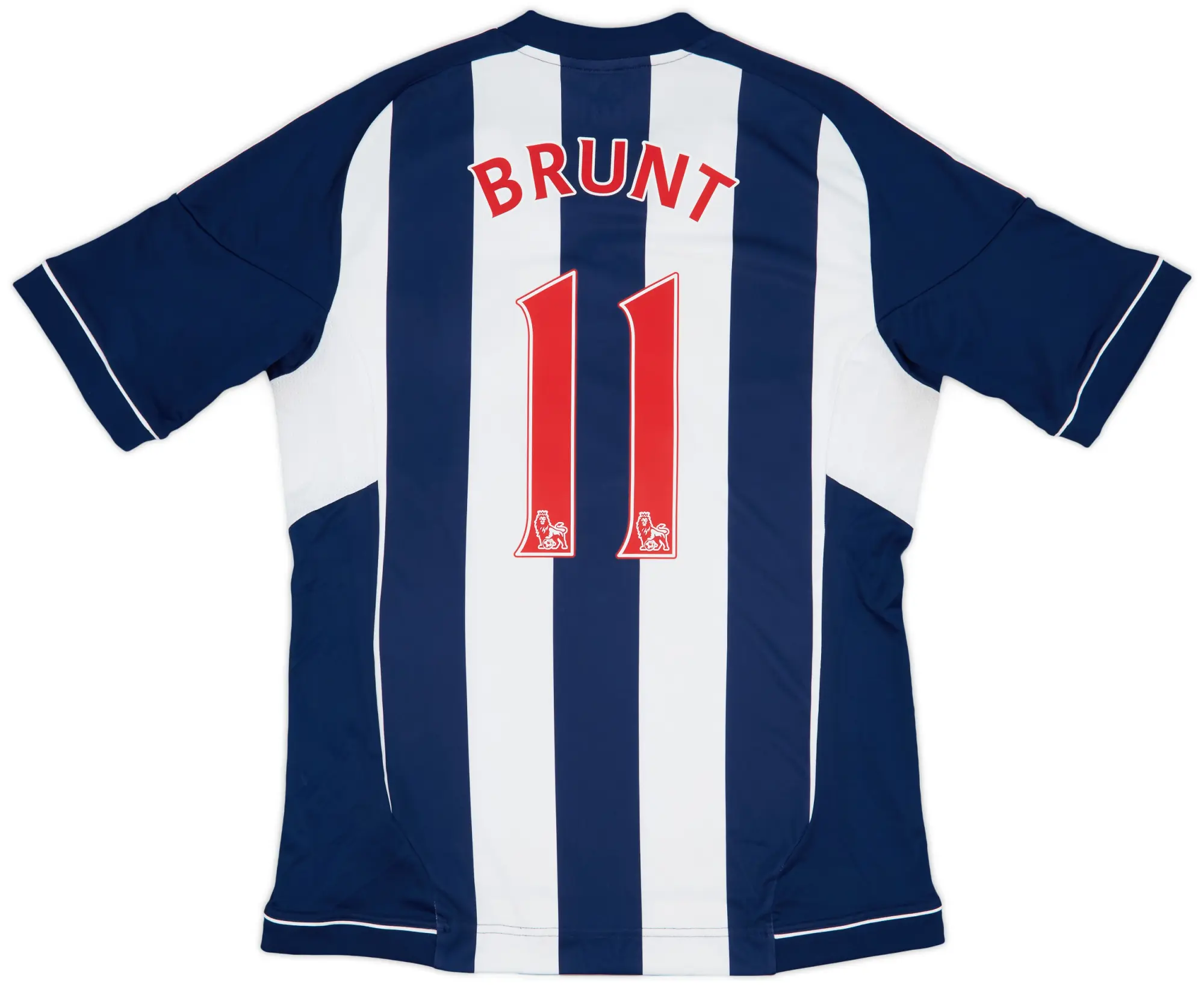 adidas 2012-13 West Brom Home Shirt Brunt #11 - 7/10 - (M)