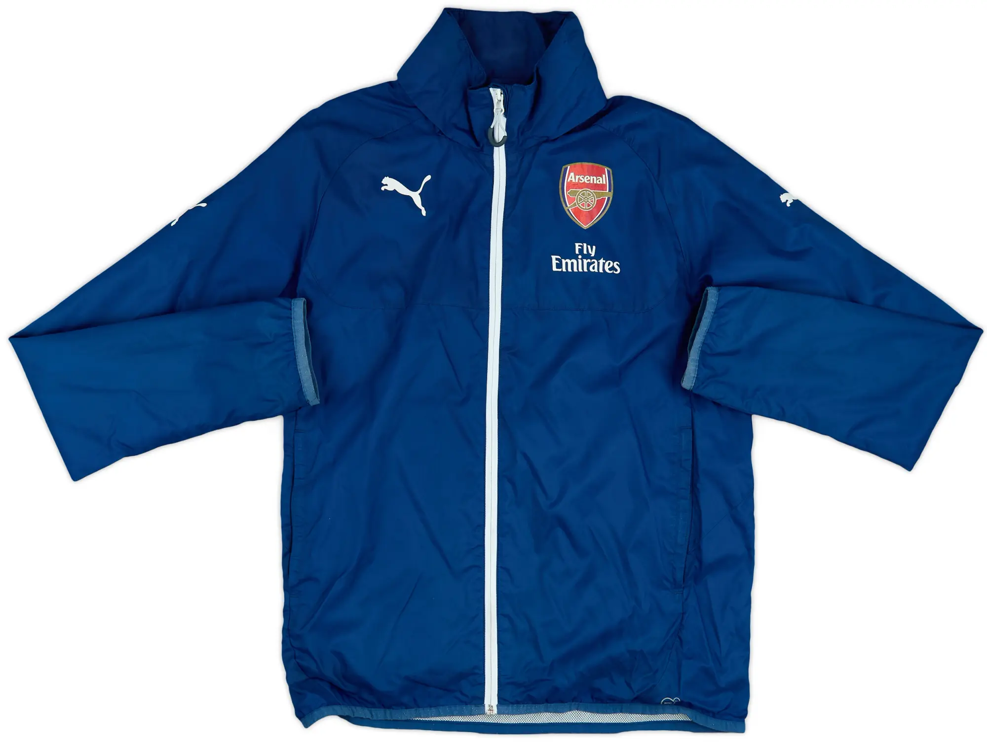 2014-15 Arsenal Puma Hooded Rain Jacket - 6/10 - (M)