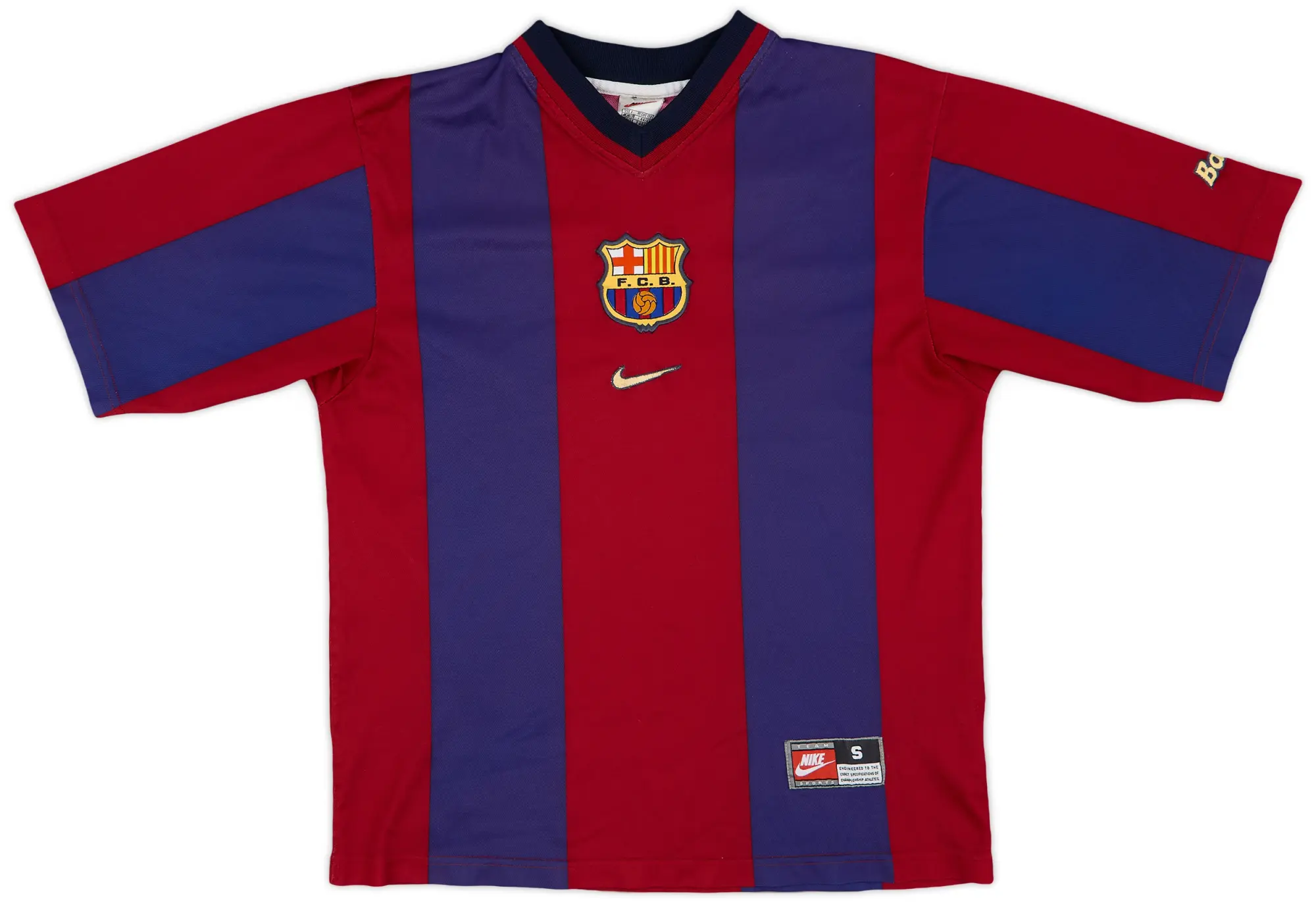 Nike 1998-00 Barcelona Basic Home Shirt - 5/10 - (S)