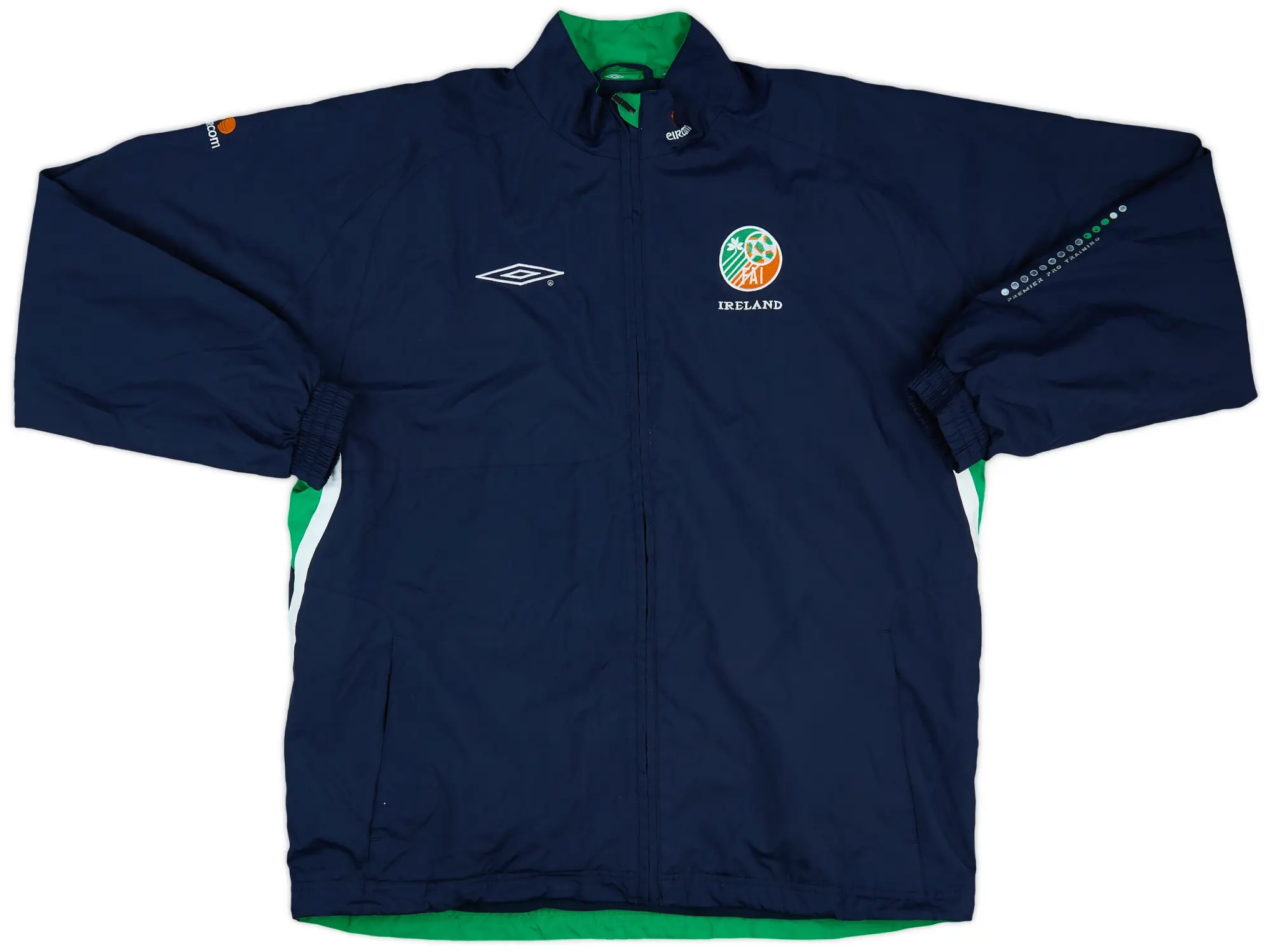 2002-03 Ireland Umbro Rain Jacket - 9/10 - (L)