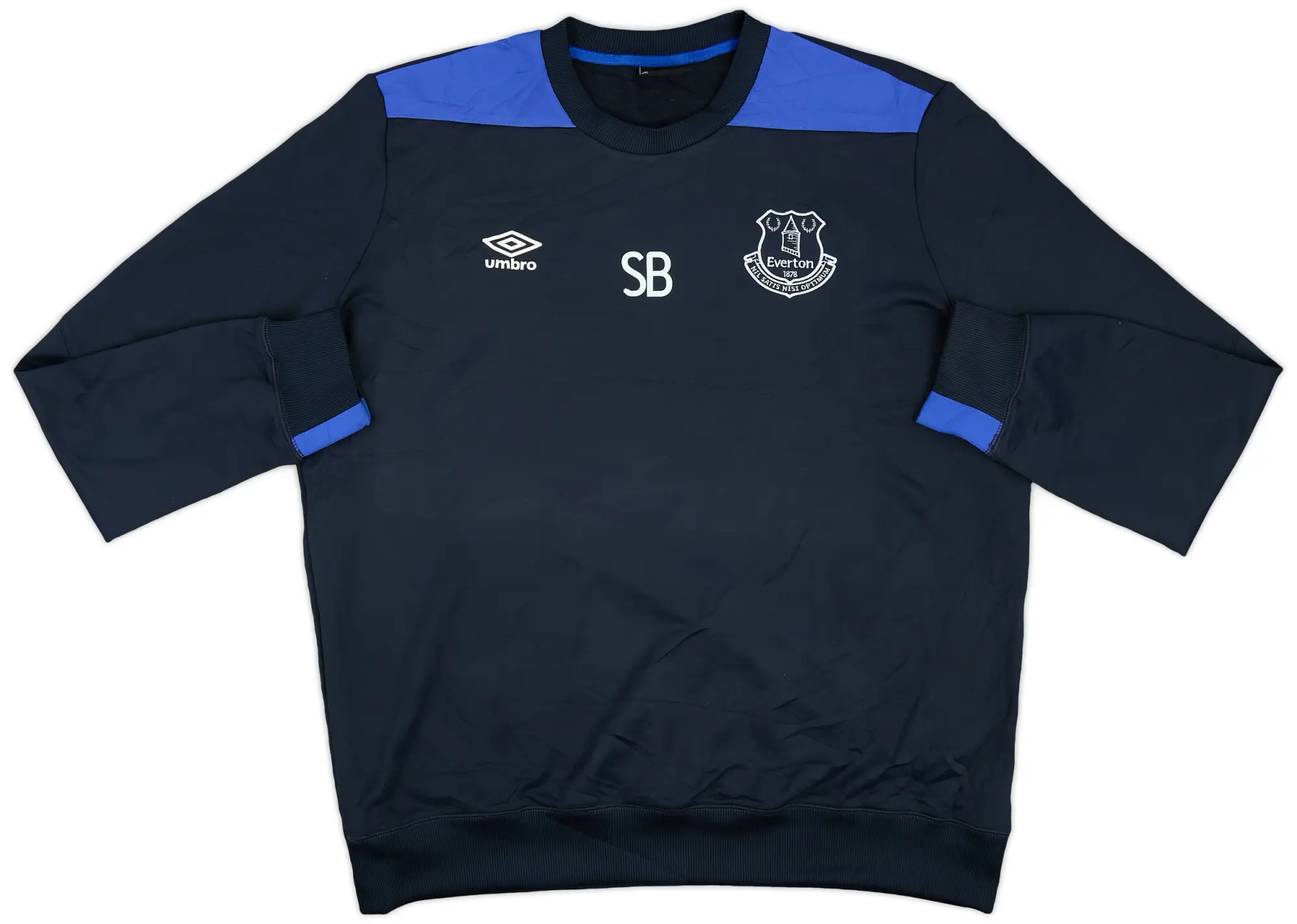 2016-17 Everton Staff Issue Umbro Sweat Top SB' - 6/10 - (XXL)