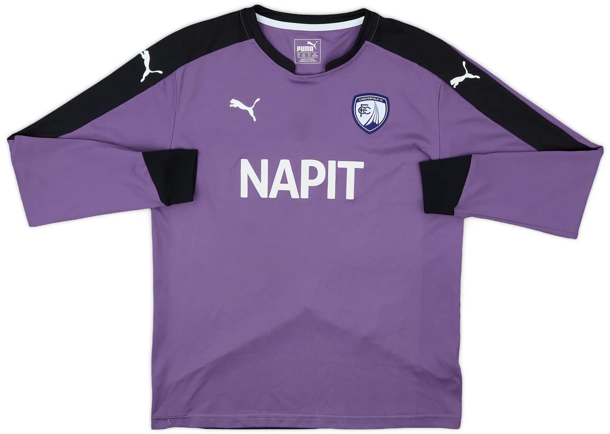 Puma 2014-15 Chesterfield GK L/S Shirt - 10/10 - (XL.Boys)