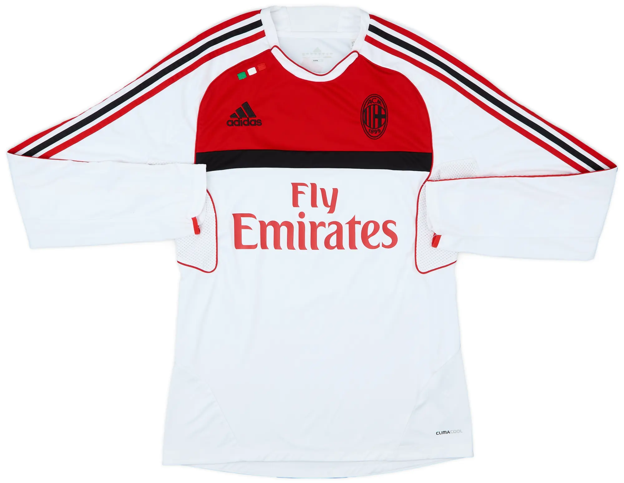 2011-12 AC Milan adidas Training L/S Shirt - 7/10 - (L)
