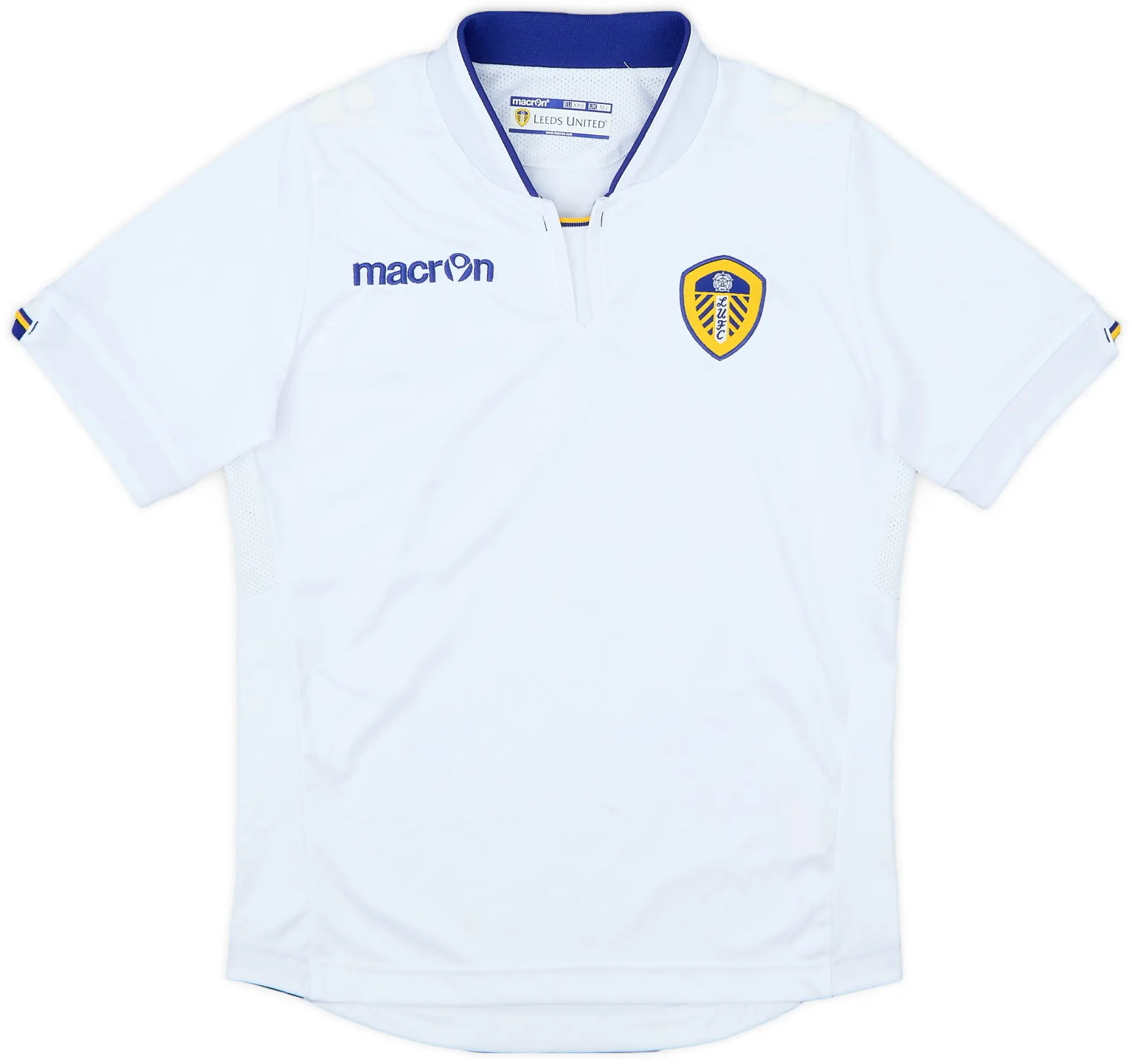 Macron 2014-15 Leeds United Home Shirt - 8/10 - (M.Boys)