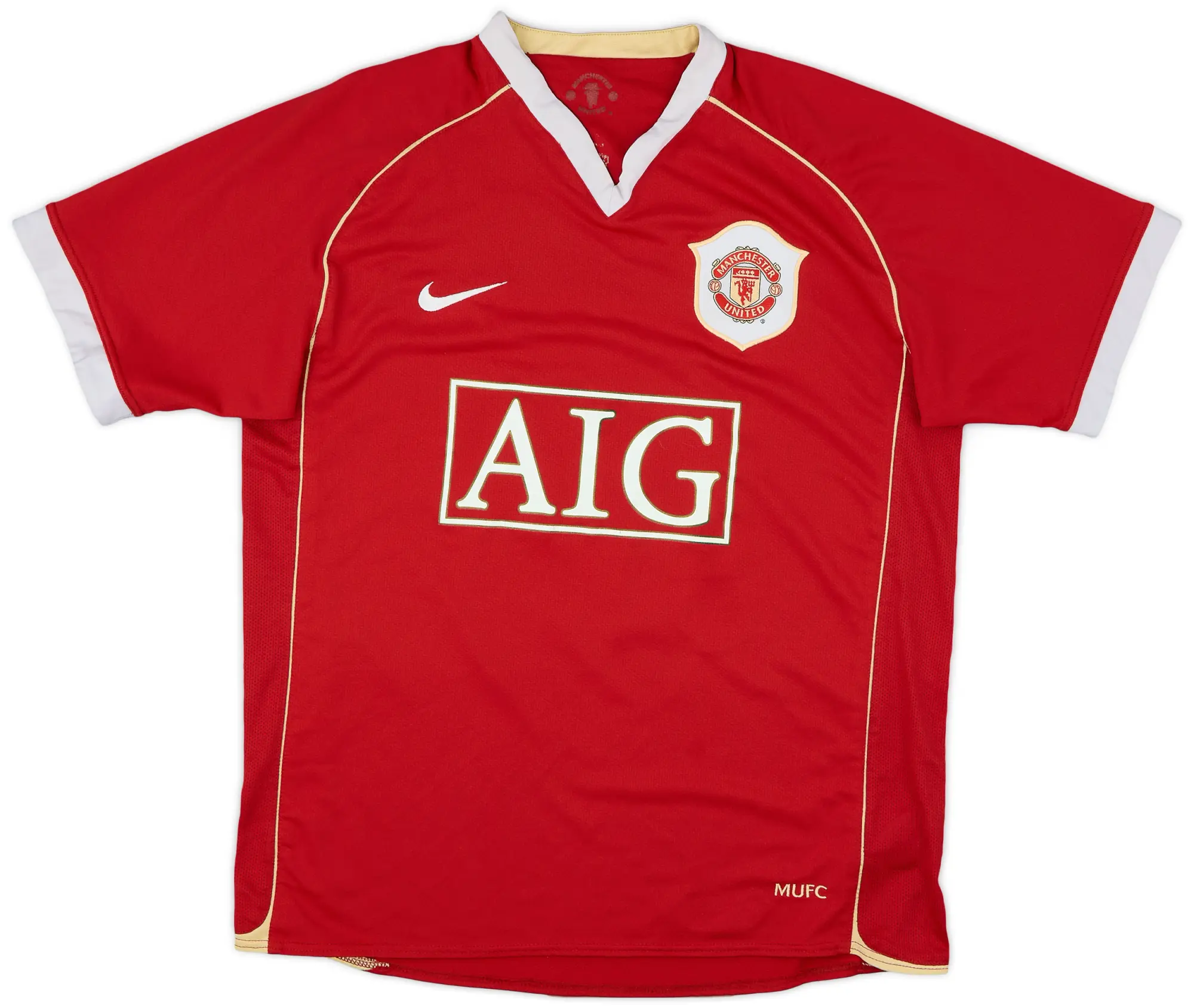 Nike 2006-07 Manchester United Home Shirt Rooney #8 - 8/10 - (L.Boys)
