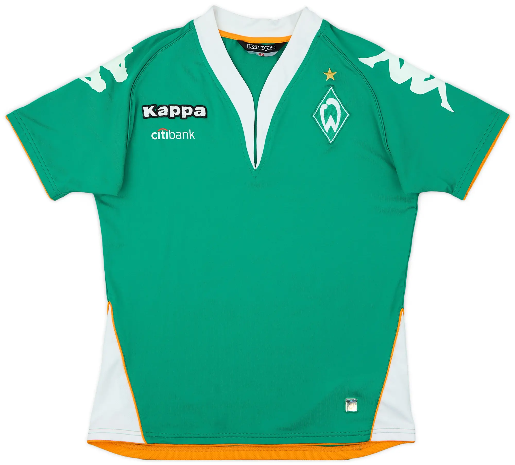 Kappa 2008-09 Werder Bremen 'Squad Signed' Away Shirt - 10/10 - (Women's M)