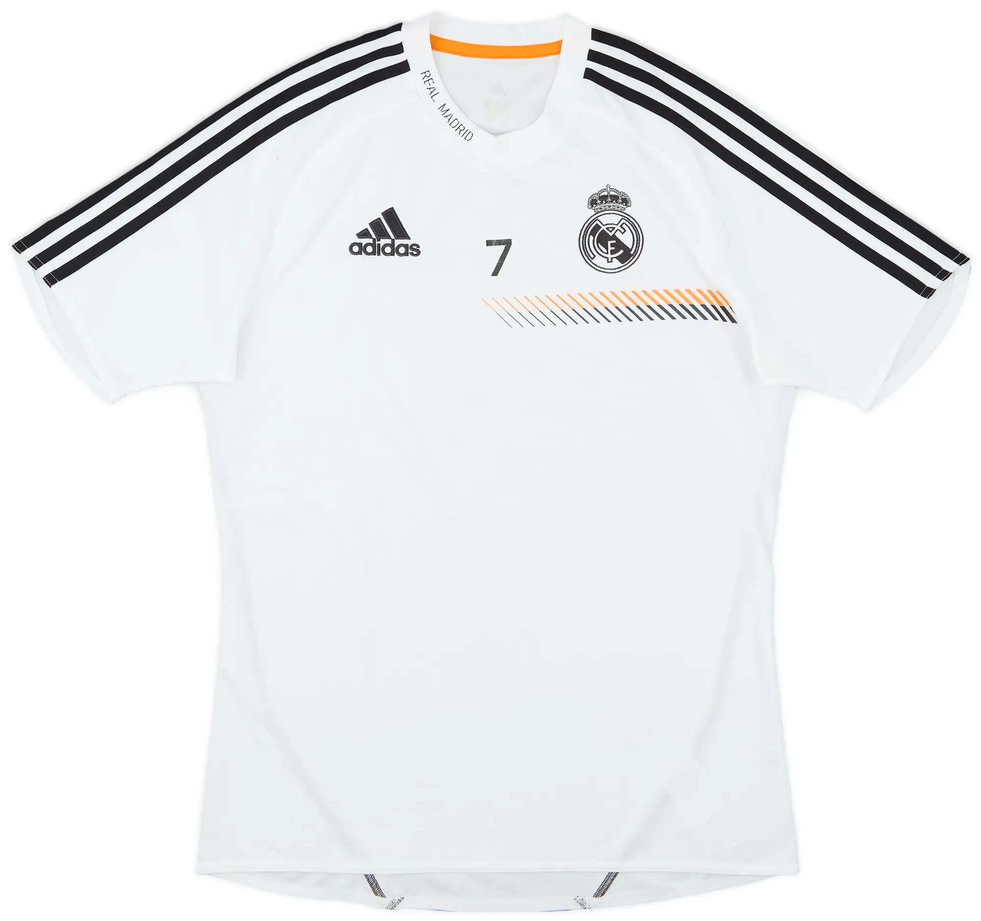 2013-14 Real Madrid Player Issue adidas Training Shirt #7 - 8/10 - (M)