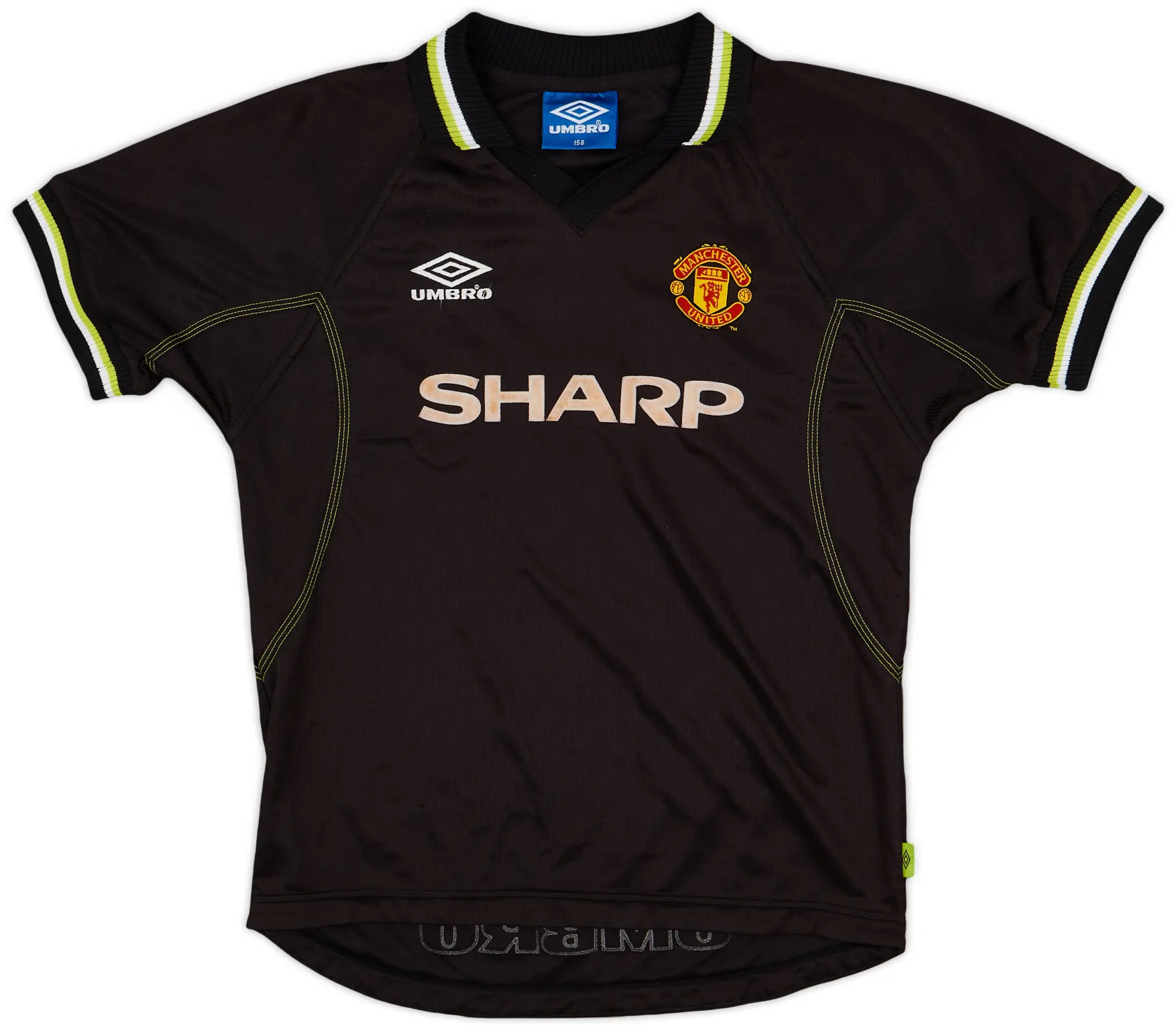 Umbro 1998-99 Manchester United Third Shirt - 7/10 - (L.Boys)