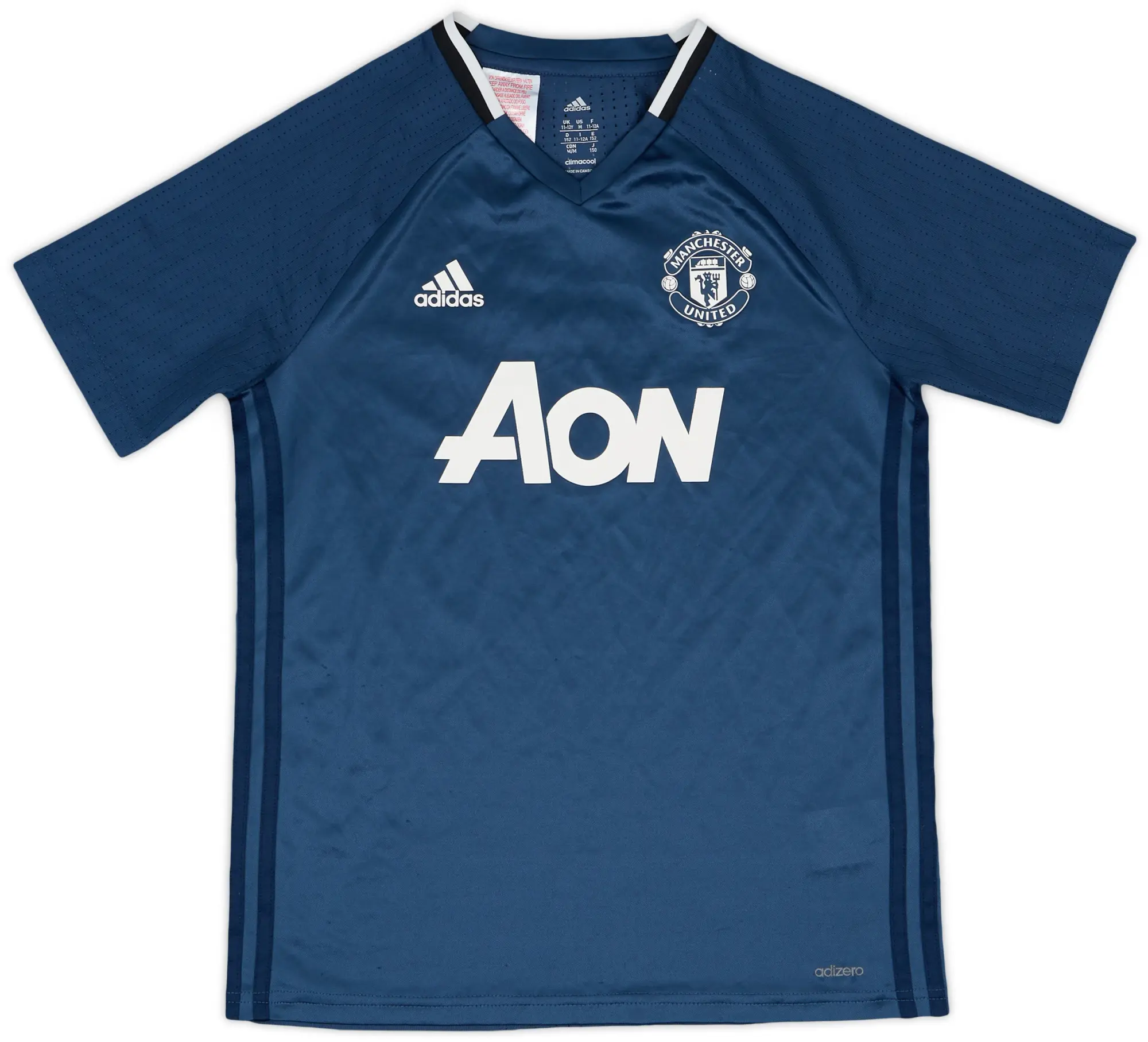 adidas 2016-17 Manchester United adizero Training Shirt - 8/10 - (M.Boys)
