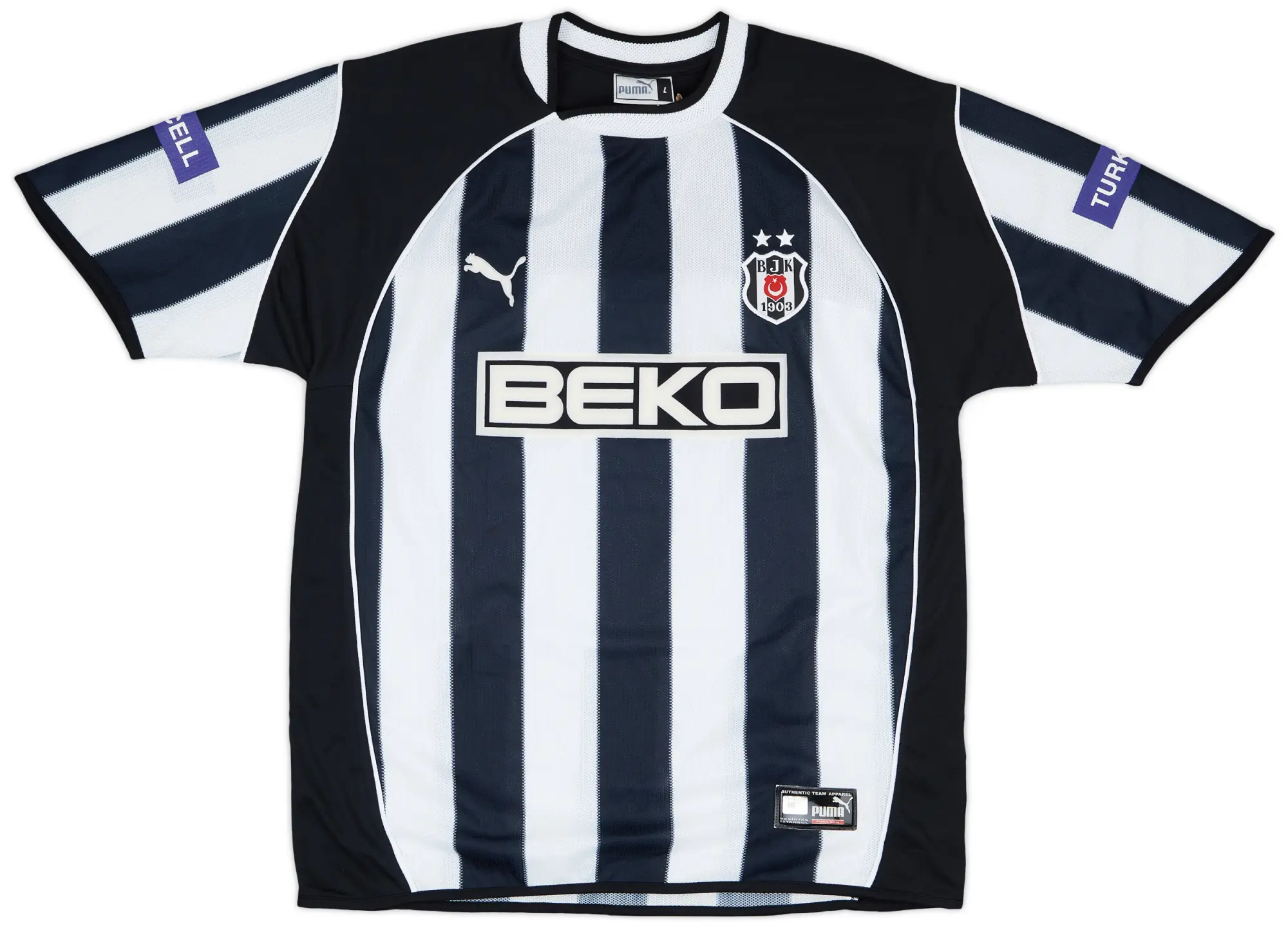 Puma 2003-04 Besiktas Away Shirt - 8/10 - (L)
