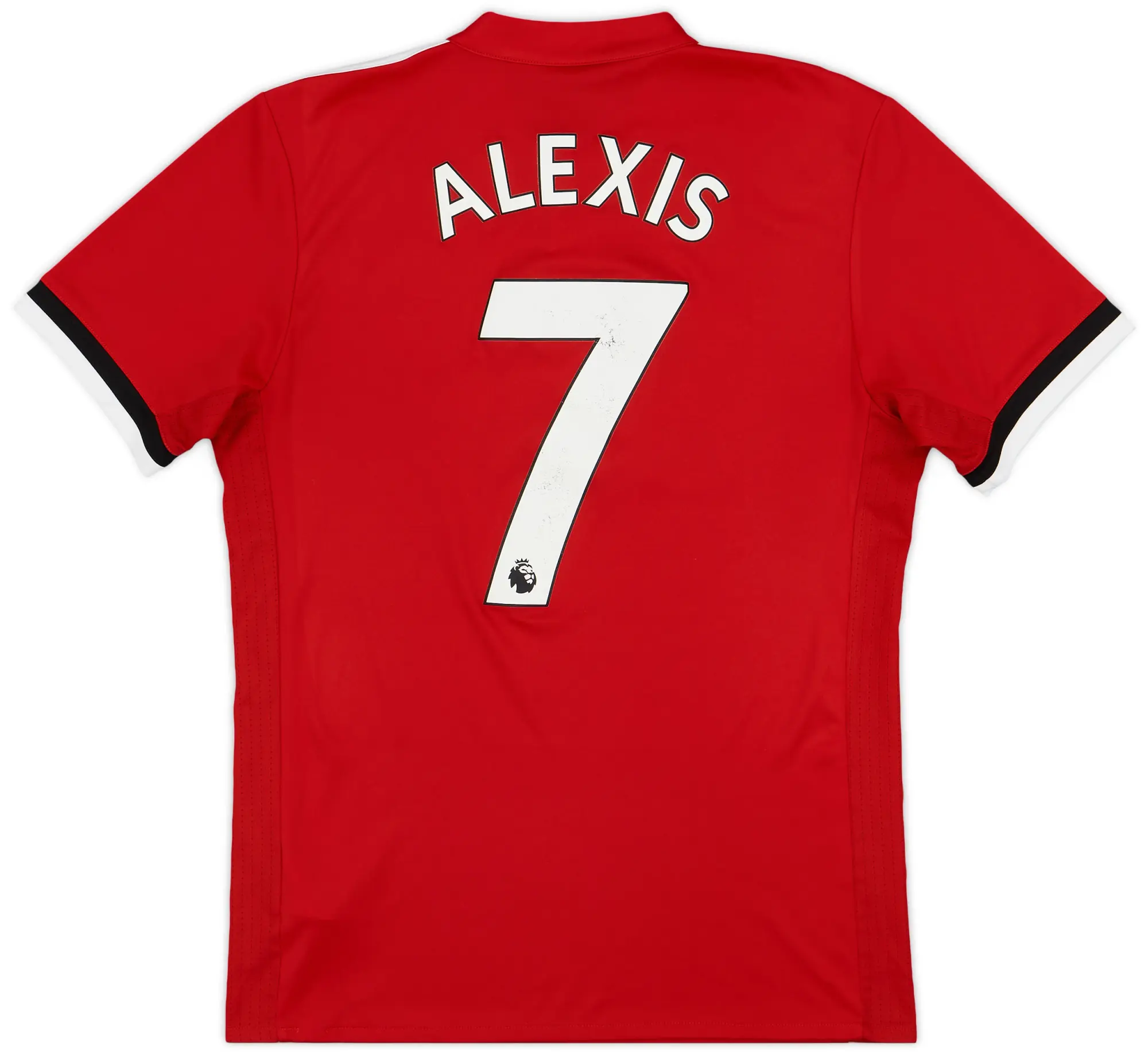 adidas 2017-18 Manchester United Home Shirt Alexis #7 - 5/10 - (S)