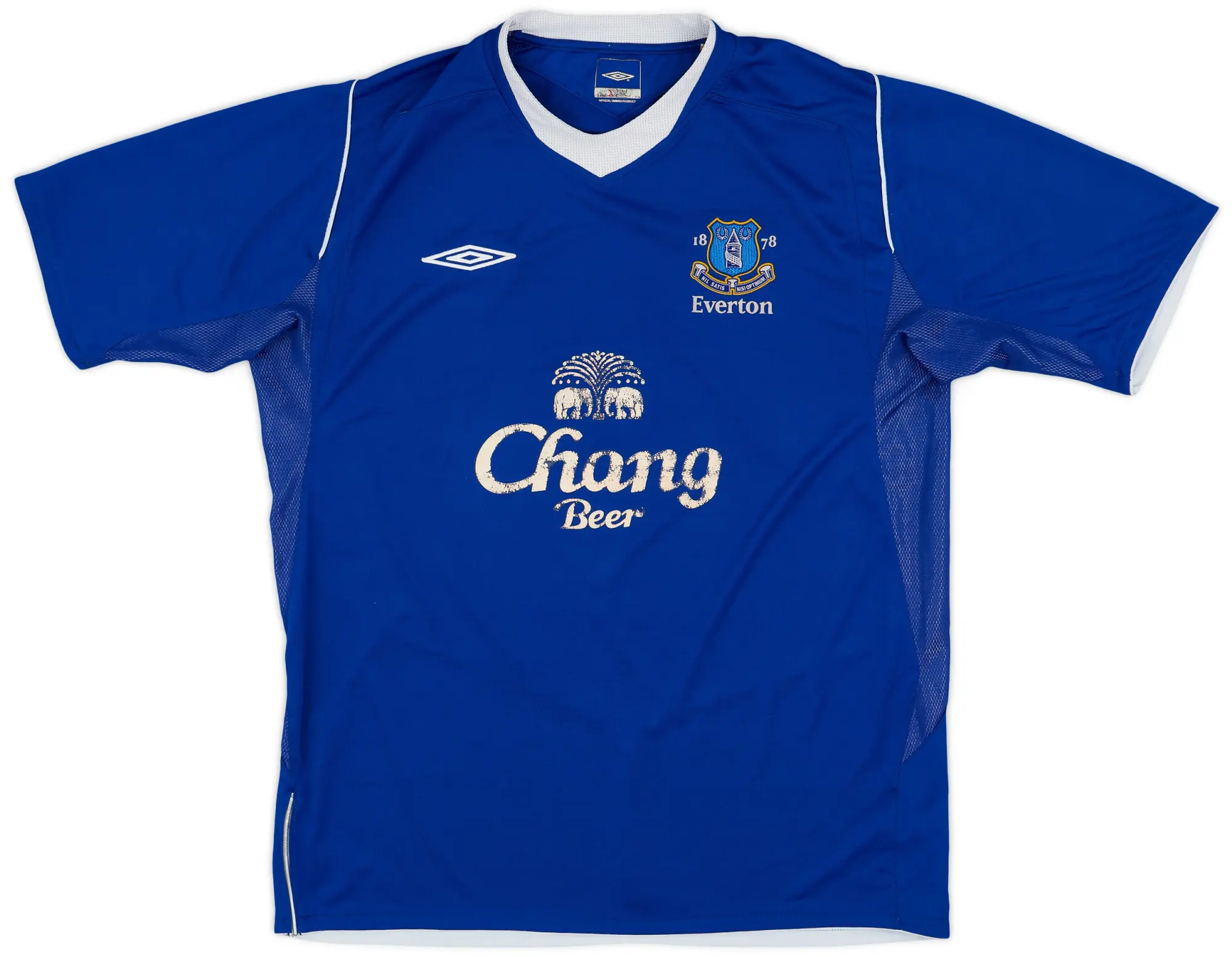 Umbro 2004-05 Everton Home Shirt - 5/10 - (L)